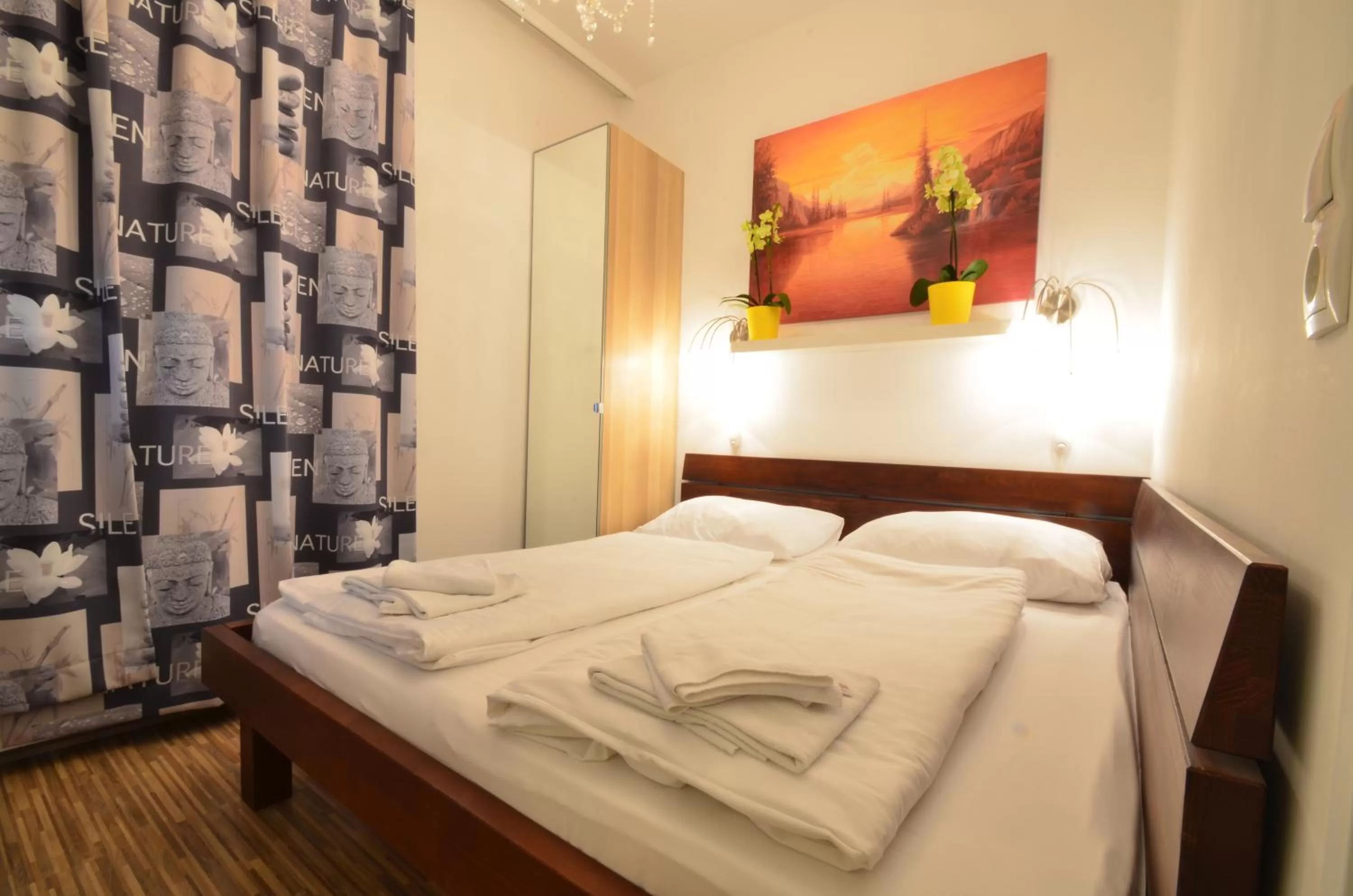 Bed in AJO Apartments - Messe City Flat - Self-Check-in