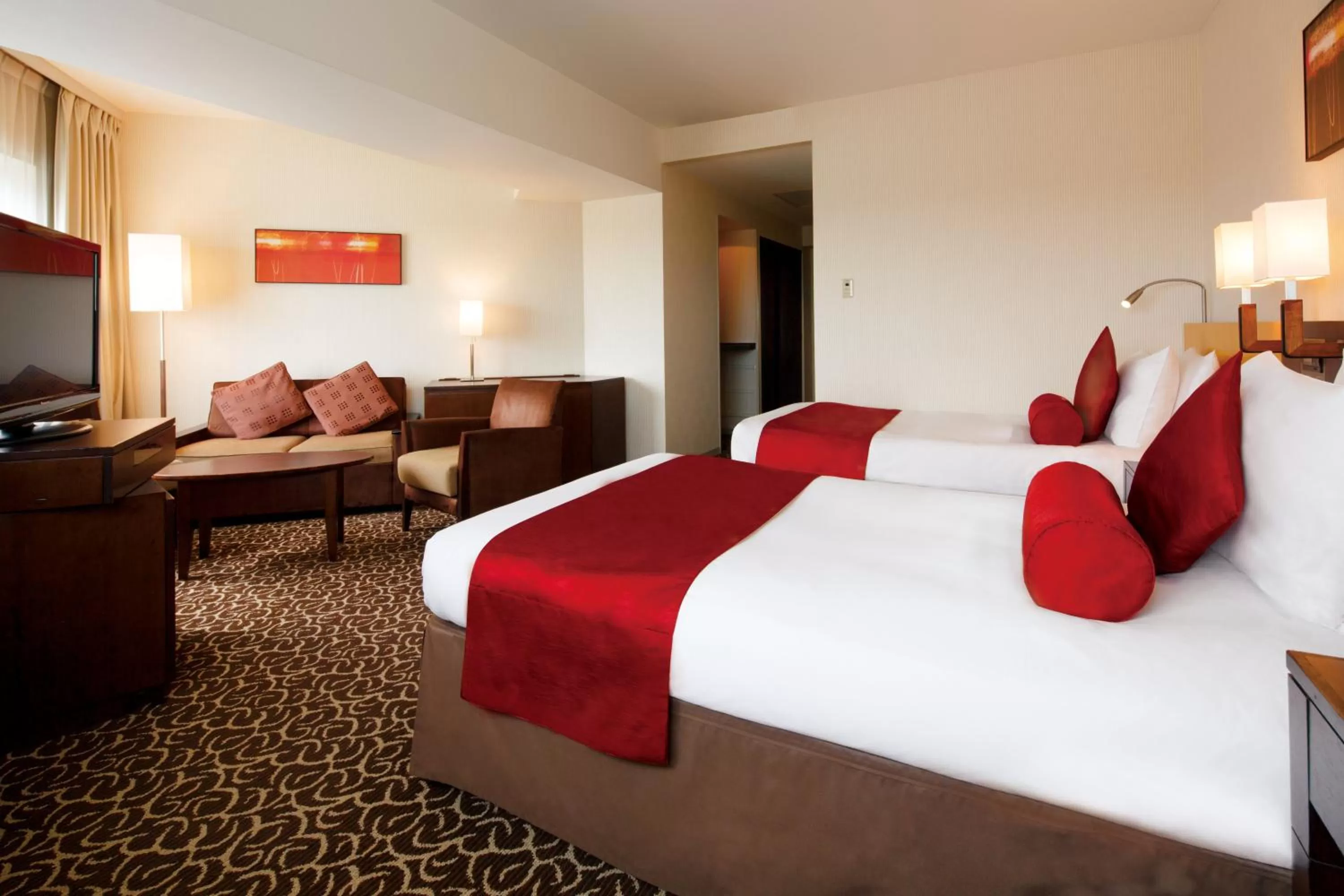 Photo of the whole room, Bed in ANA Crowne Plaza Narita by IHG