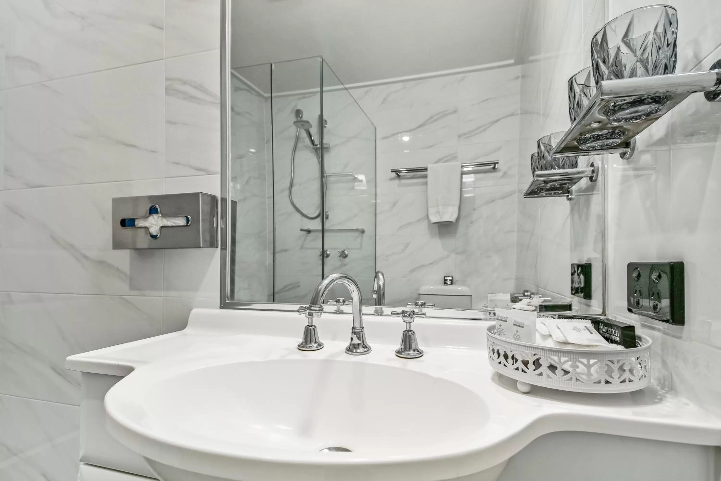 Shower in Alzburg Resort