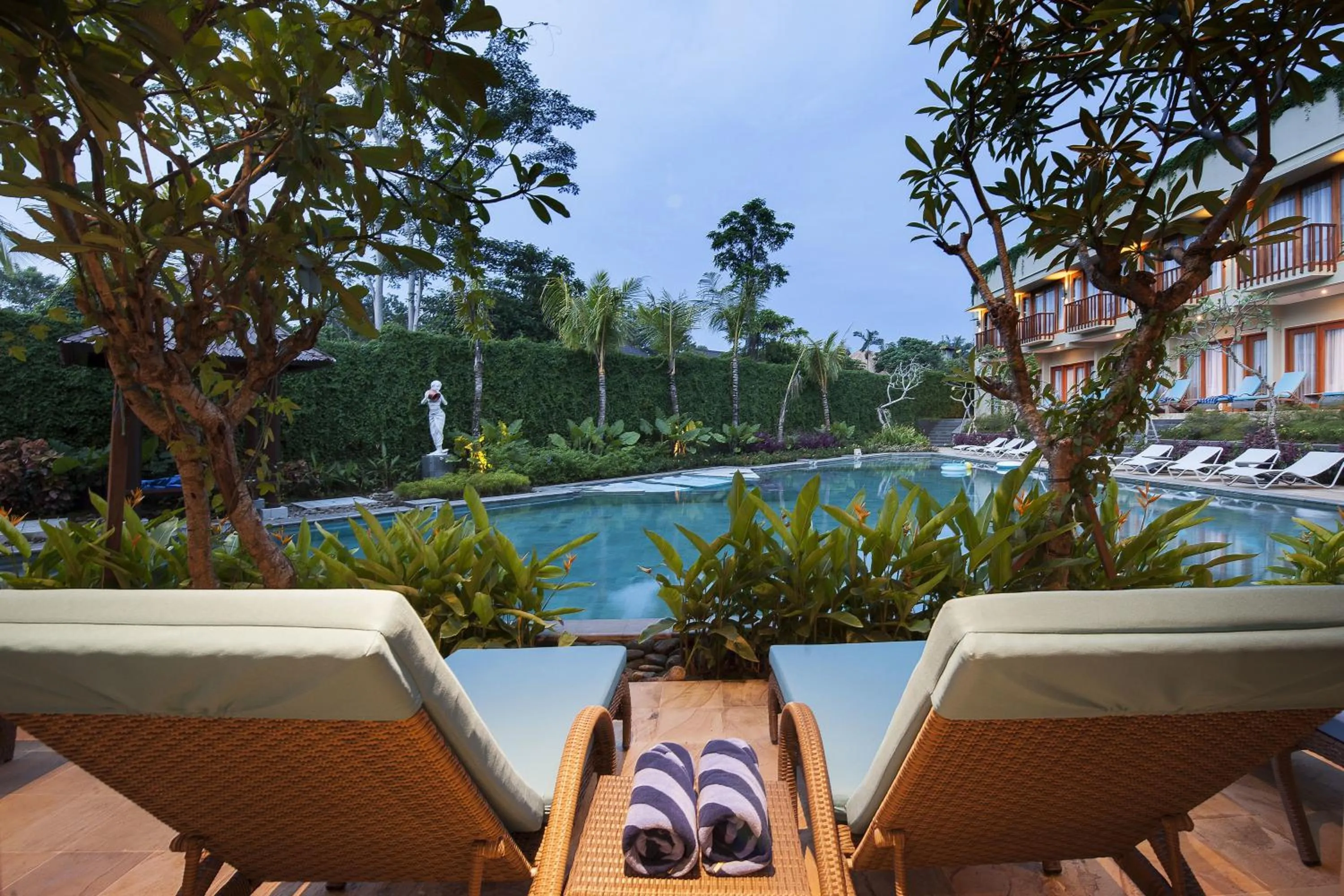Balcony/Terrace in Ubud Wana Resort