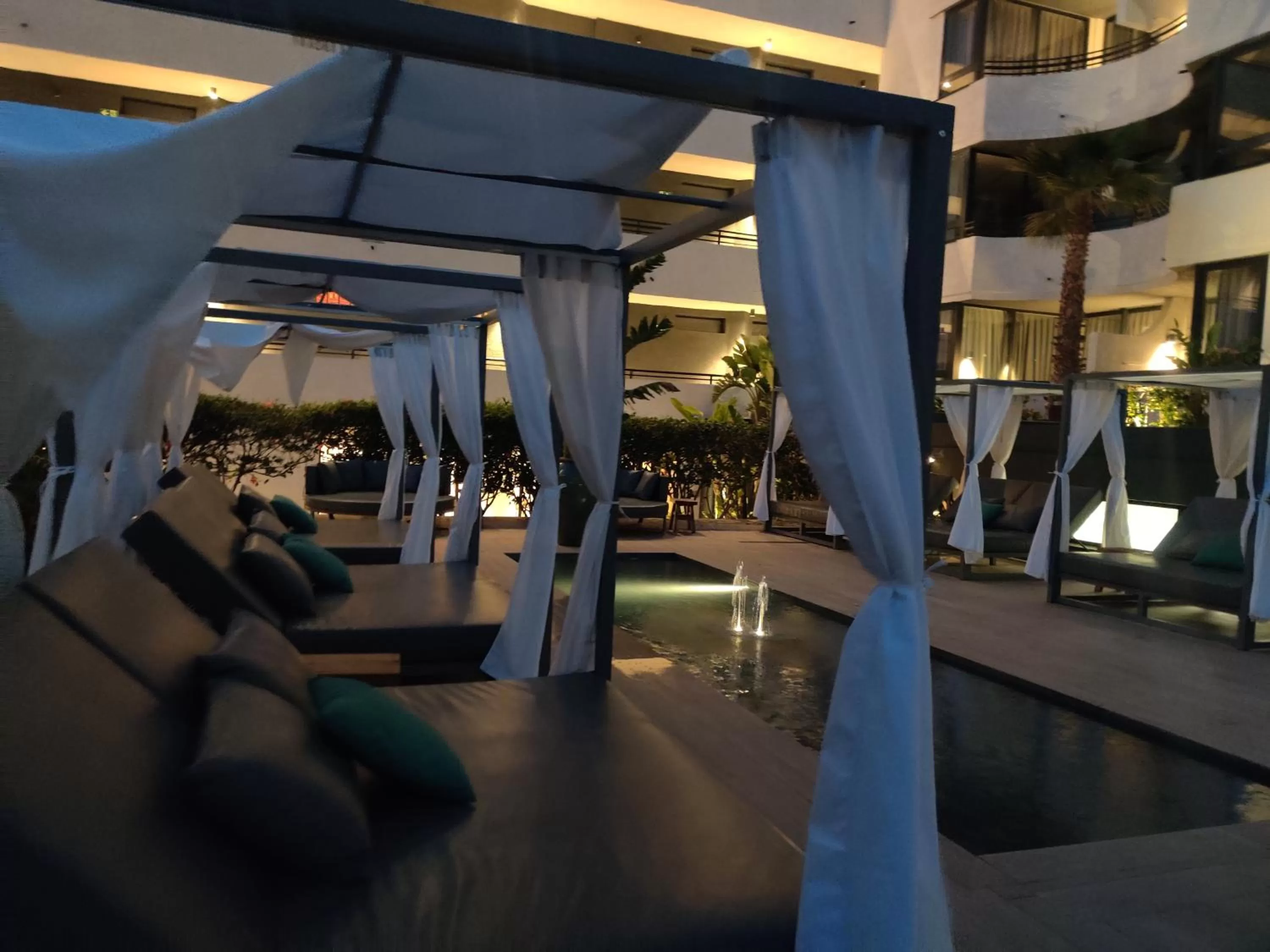 Swimming pool in Luxury Apartment with pool view