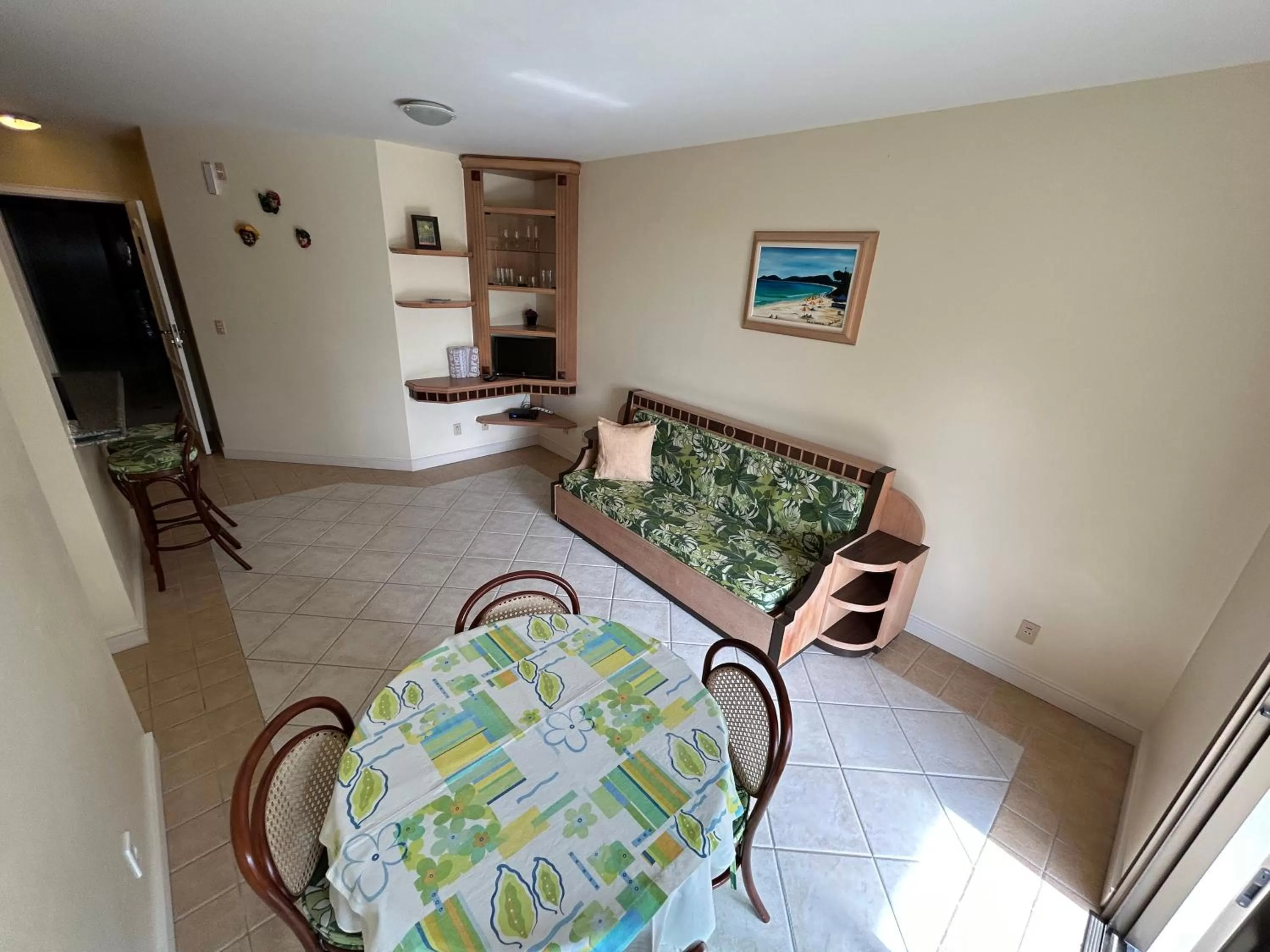 Living room, Seating Area in Golfinhos Apart Hotel
