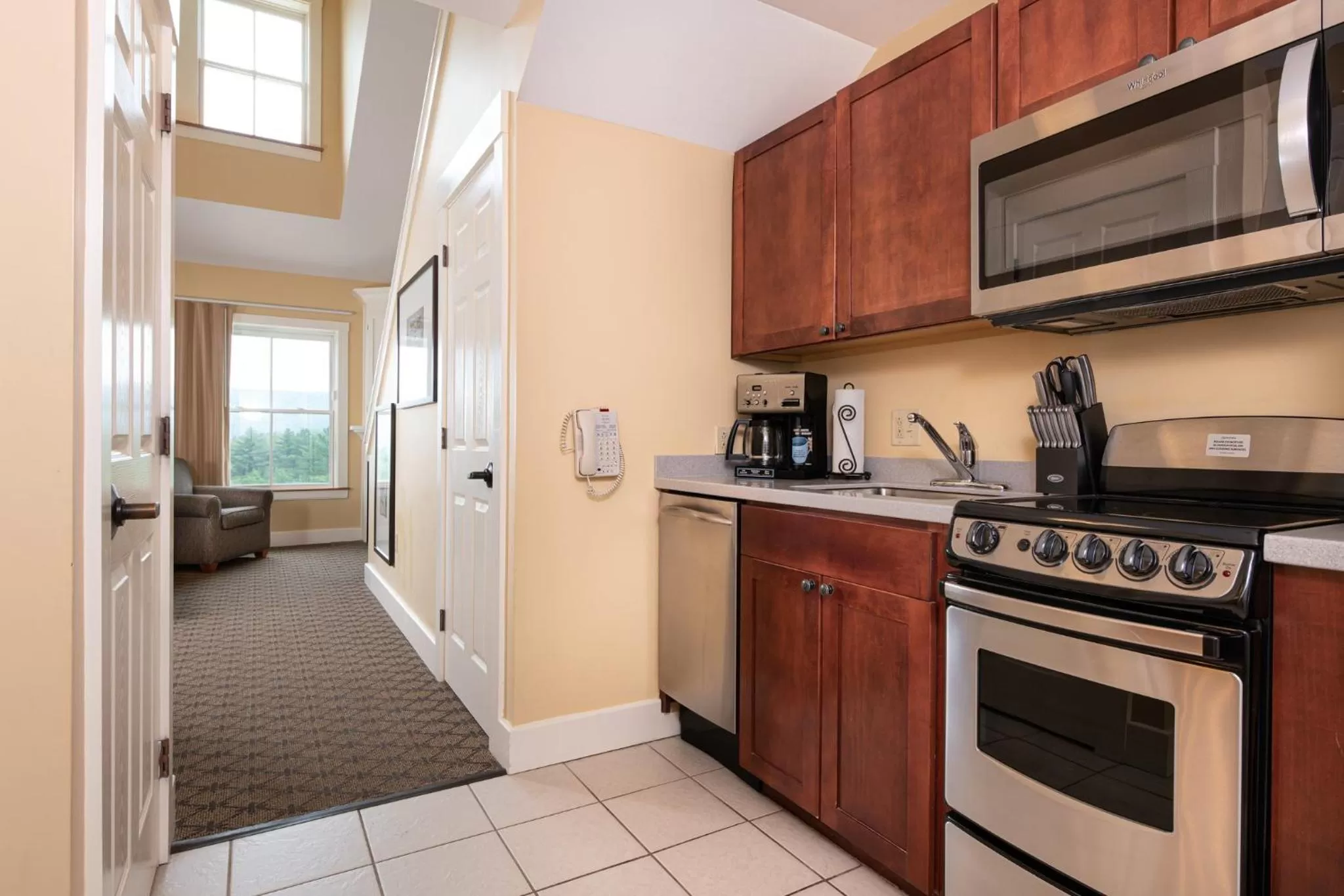 Kitchen or kitchenette in Jackson Gore Village on Okemo Mountain