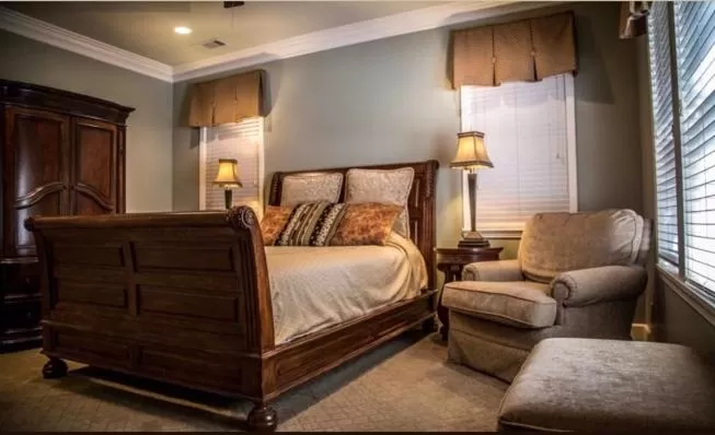 Bed in Clark House Inn