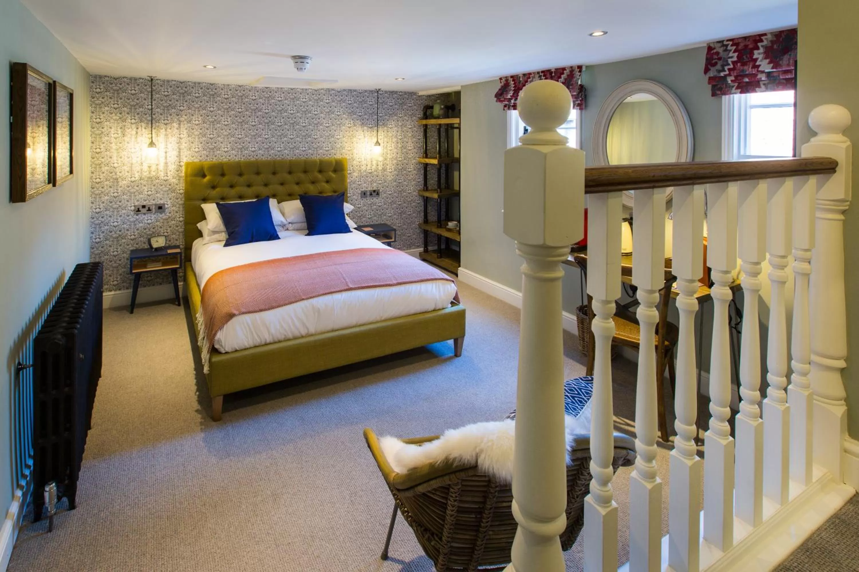 Bedroom, Bed in The Chequers Marlow