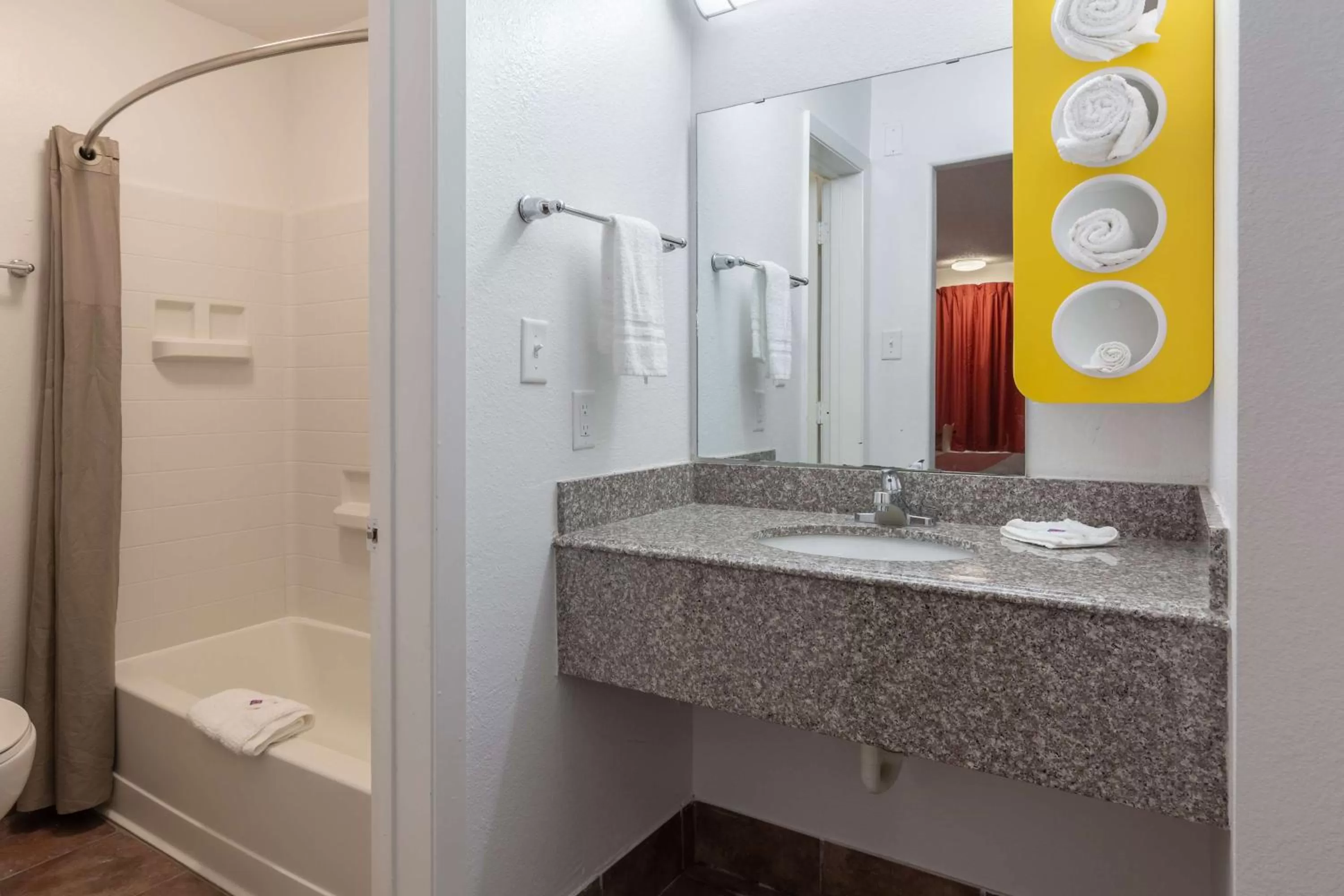 Bathroom in Motel 6-Bryan, TX - University Area