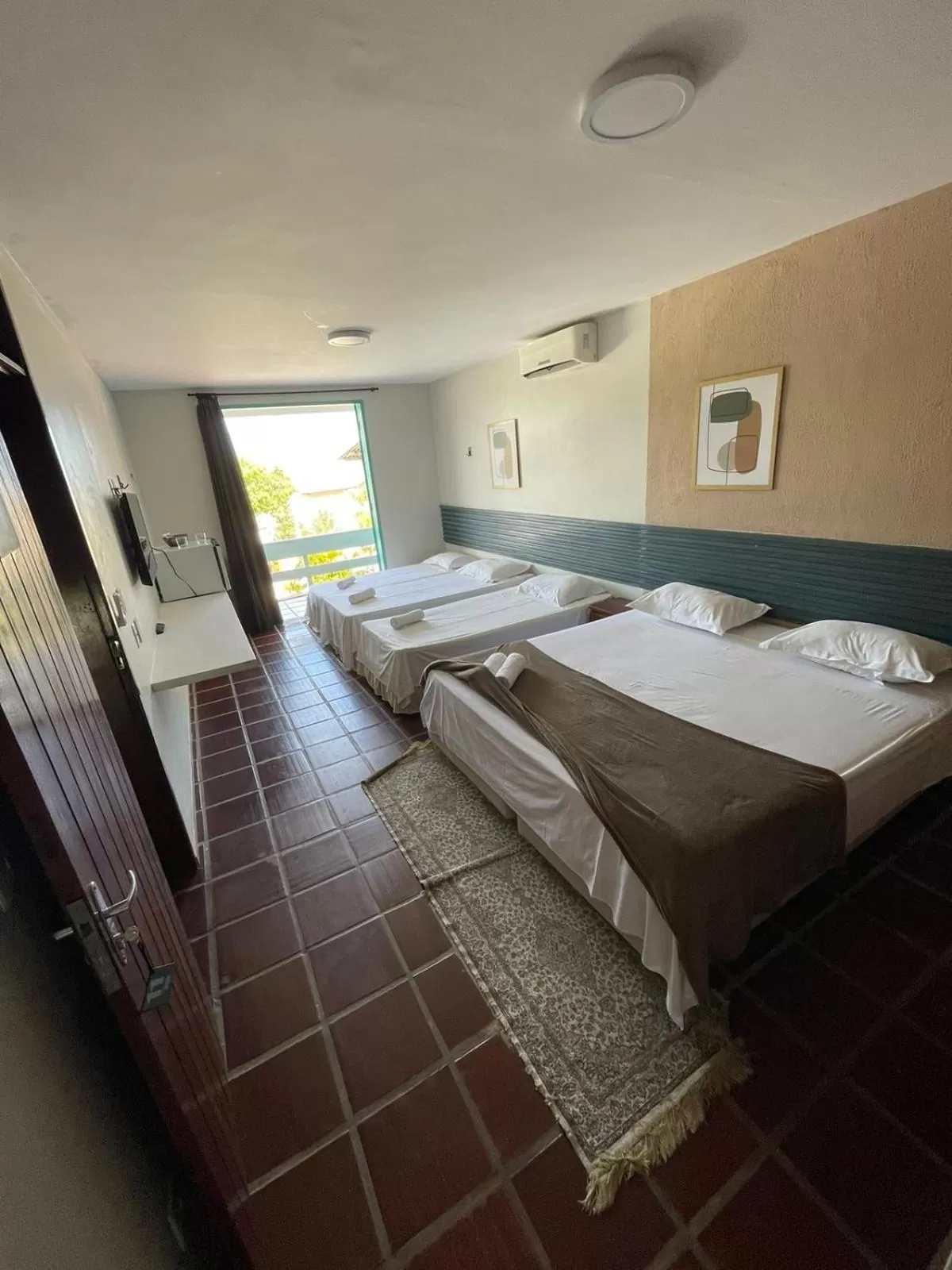 Bed in Pousada Ponta Mar