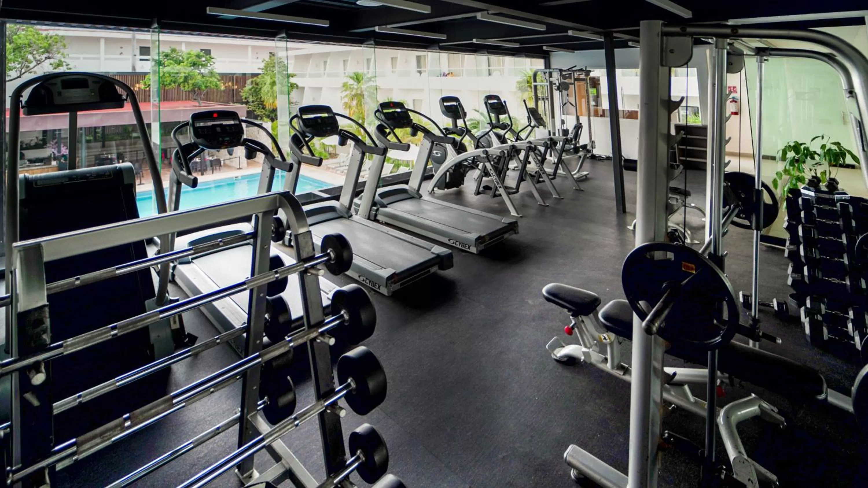 Fitness centre/facilities in Cancun Bay All Inclusive Hotel
