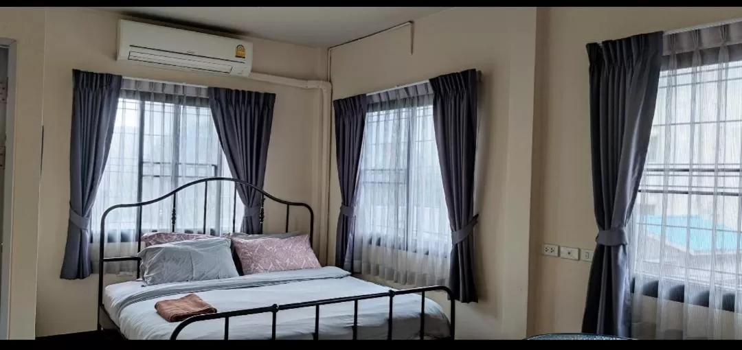 Bed in The Cube Sathorn Boutique Hotel