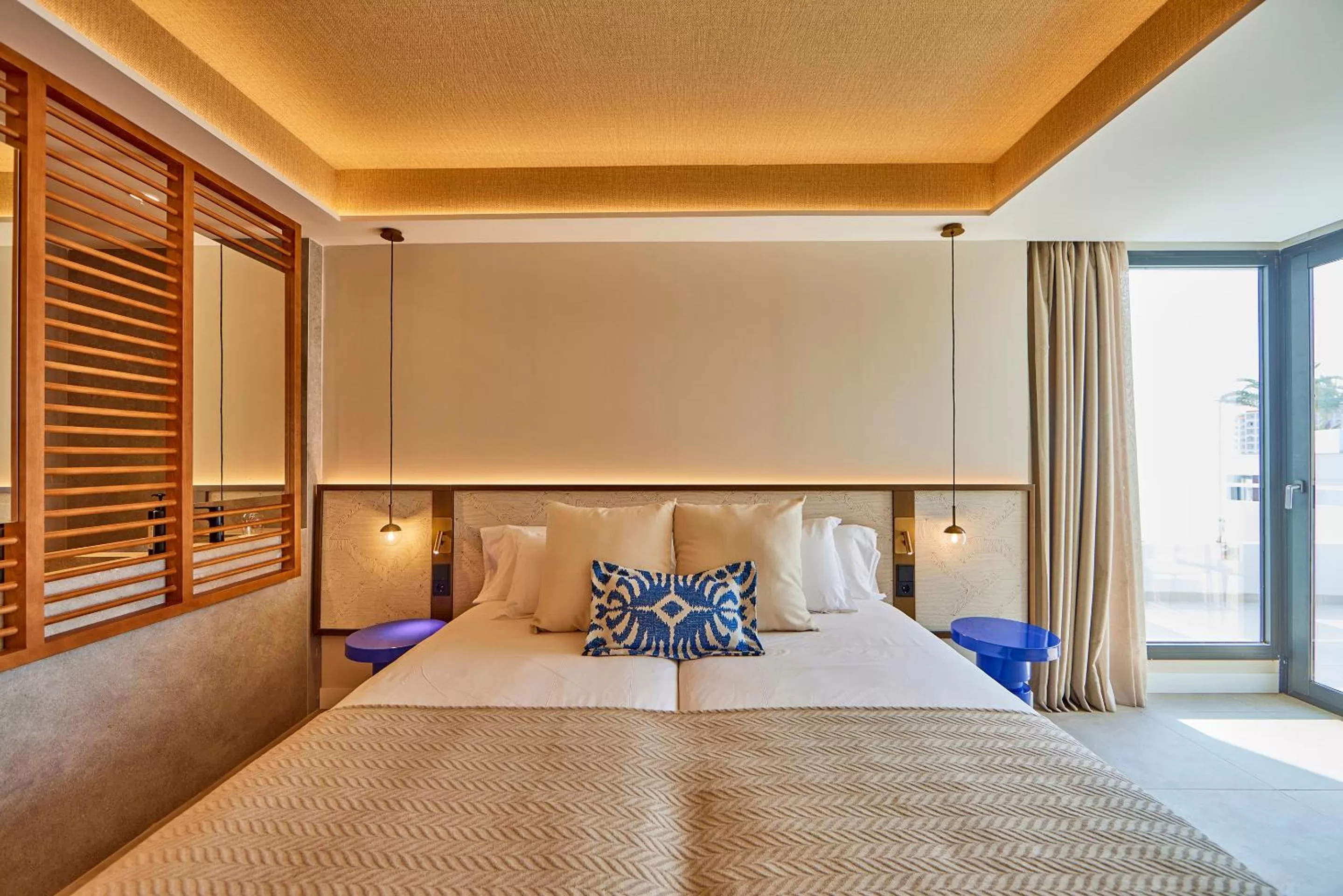 Bed in Universal Grand León & Spa