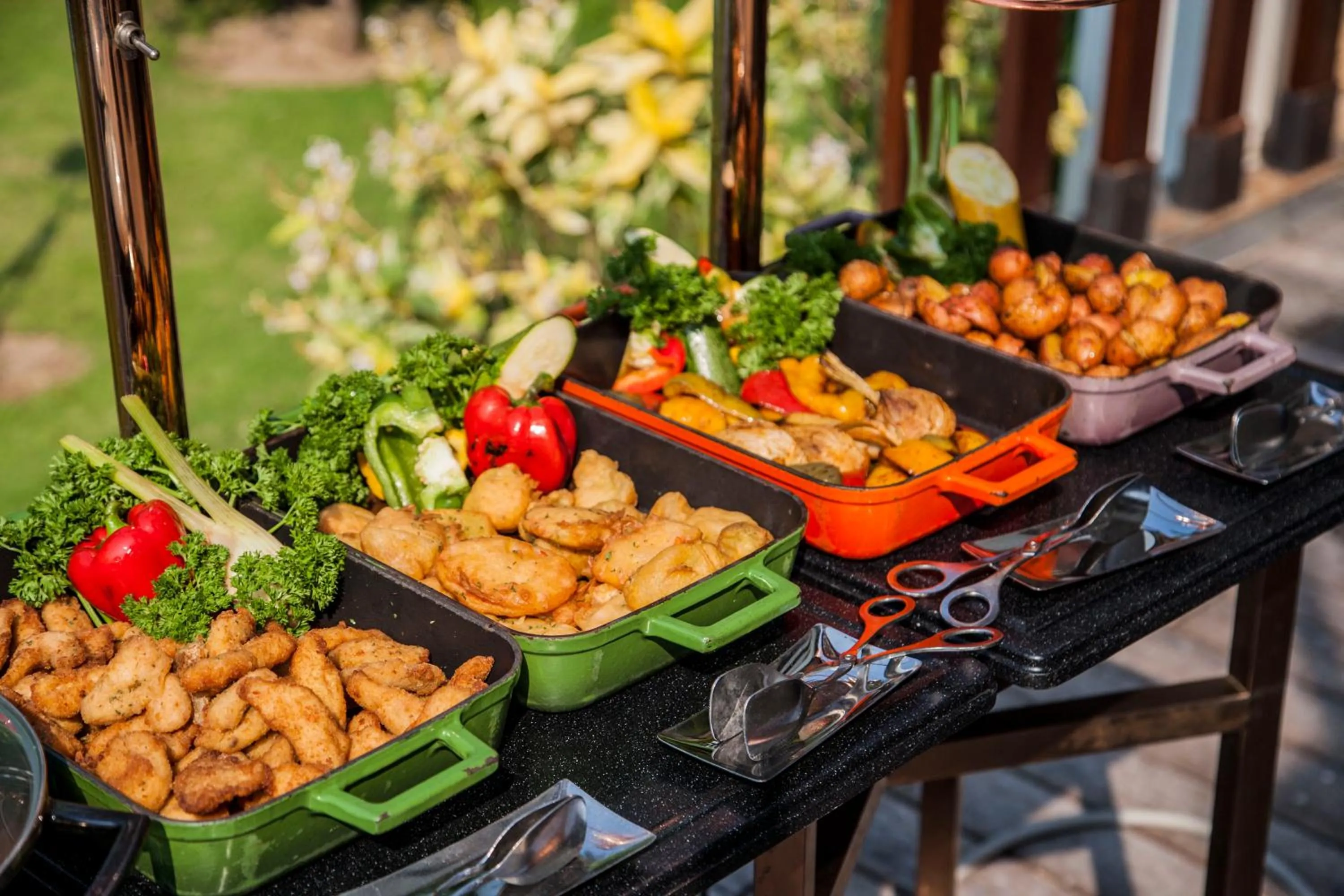 BBQ facilities in Duyen Ha Resort Cam Ranh