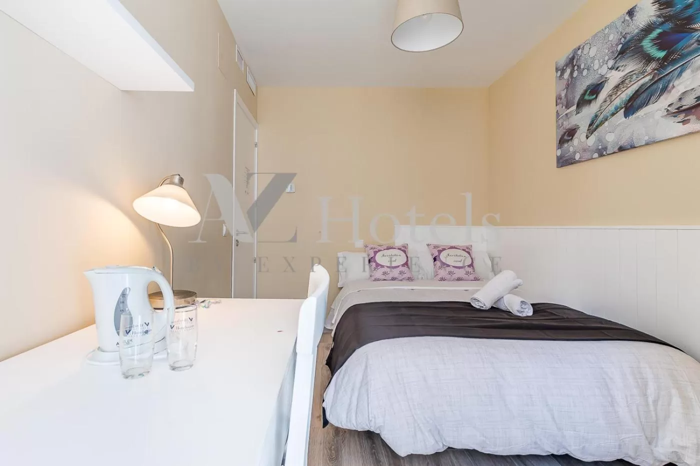 Bed in AYZ Villegas - Auto check-in property