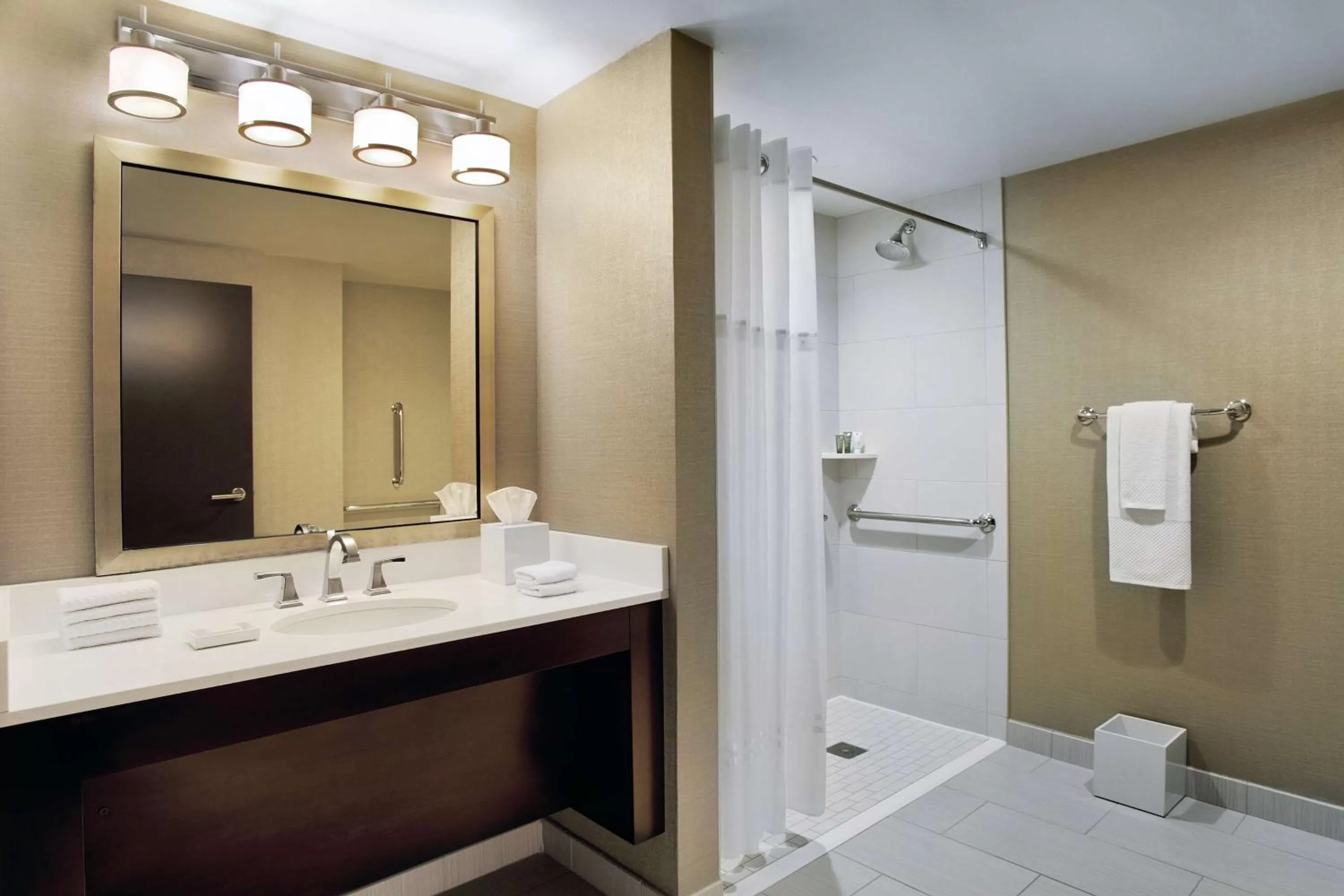 Bathroom in Hilton Chicago