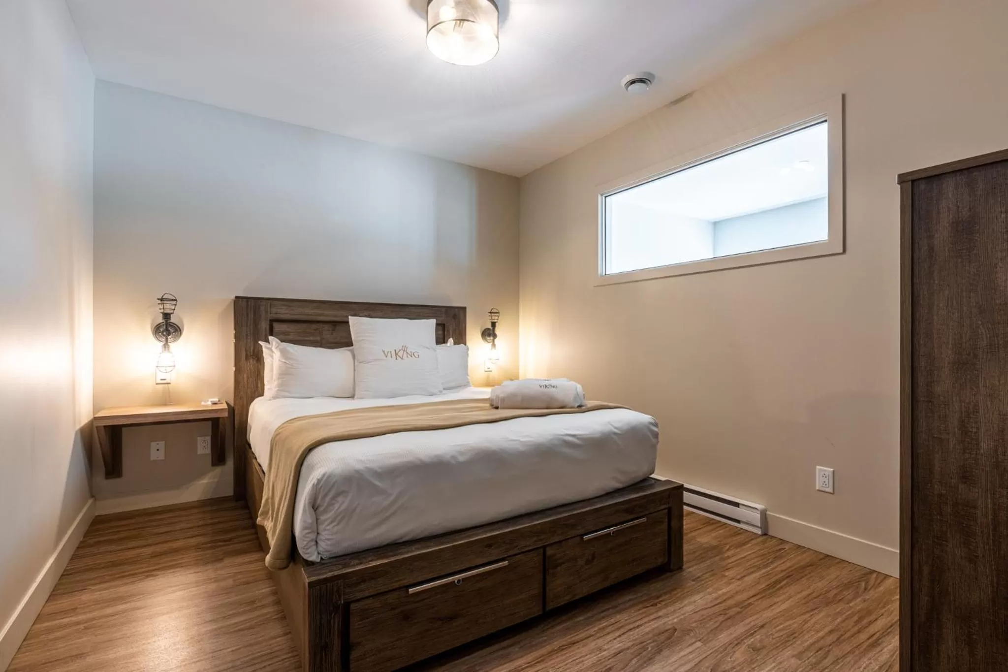 Bed in Le Viking Resort