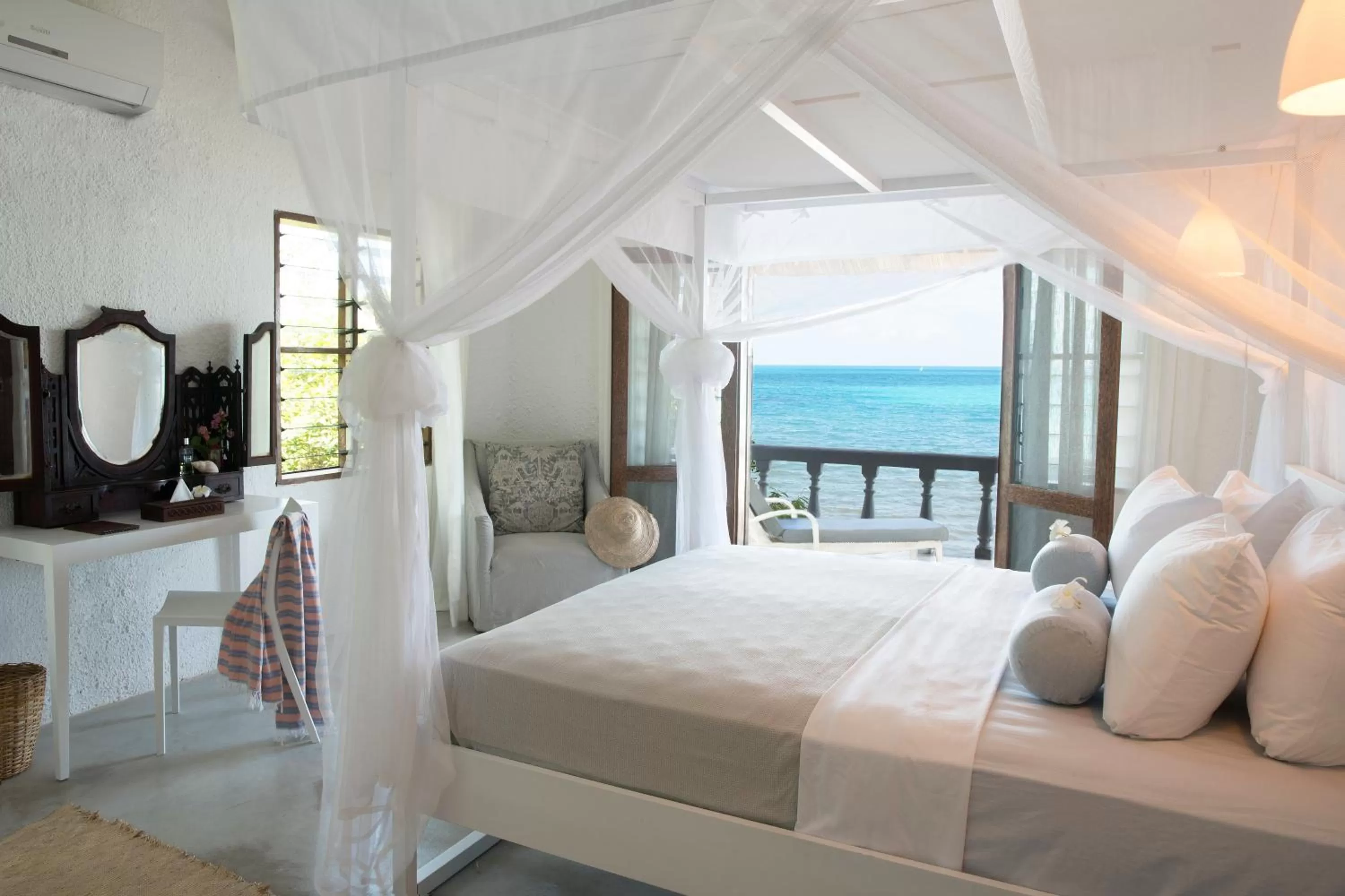 Bed in Chuini Zanzibar Lodge by NEWMARK