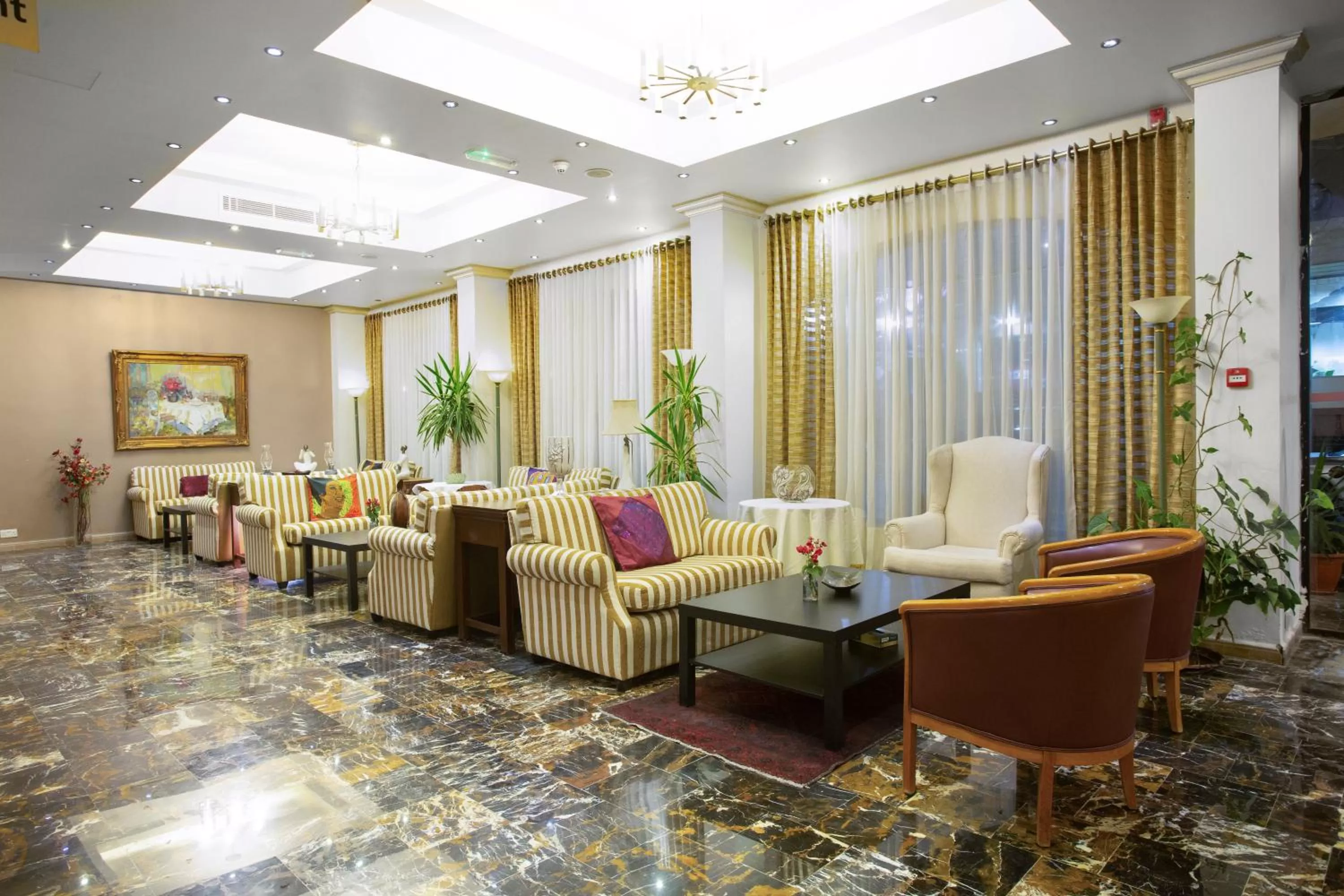 Lobby or reception in Grand Hotel Madaba