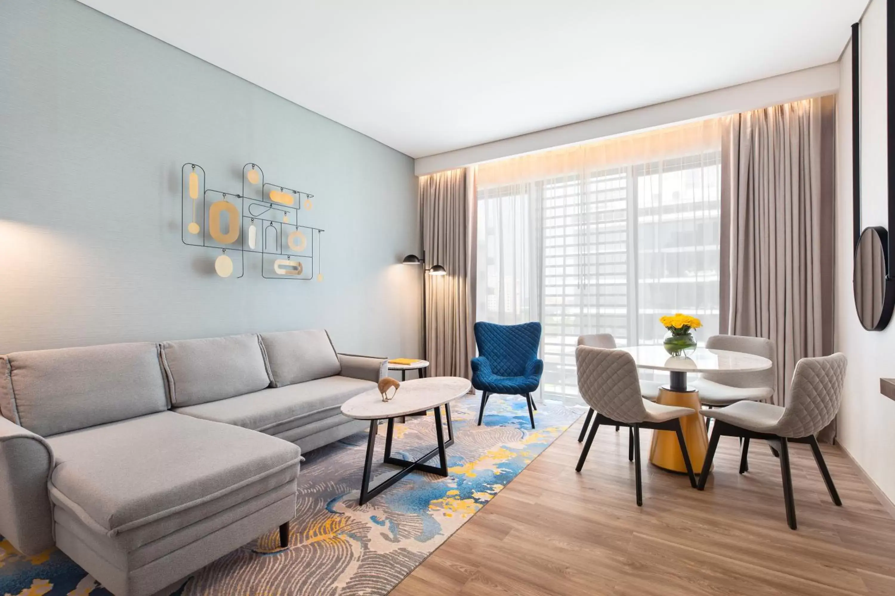 One-Bedroom Family Suite with Sofa Bed and City View in voco Dubai The Palm, an IHG Hotel One-Bedroom Family Suite with Sofa Bed and City View in voco Dubai The Palm, an IHG Hotel