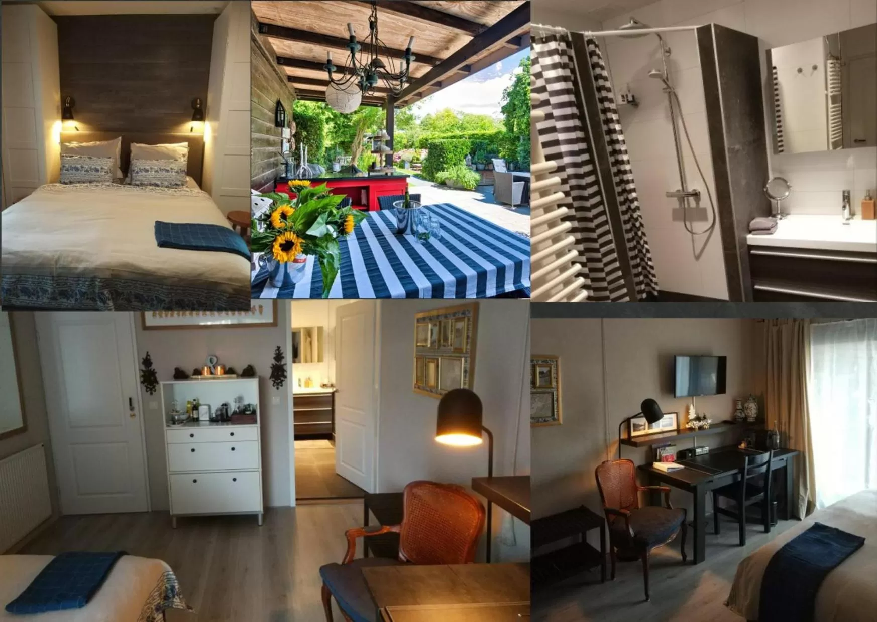 View (from property/room), Bed in B&B Hoofddorp