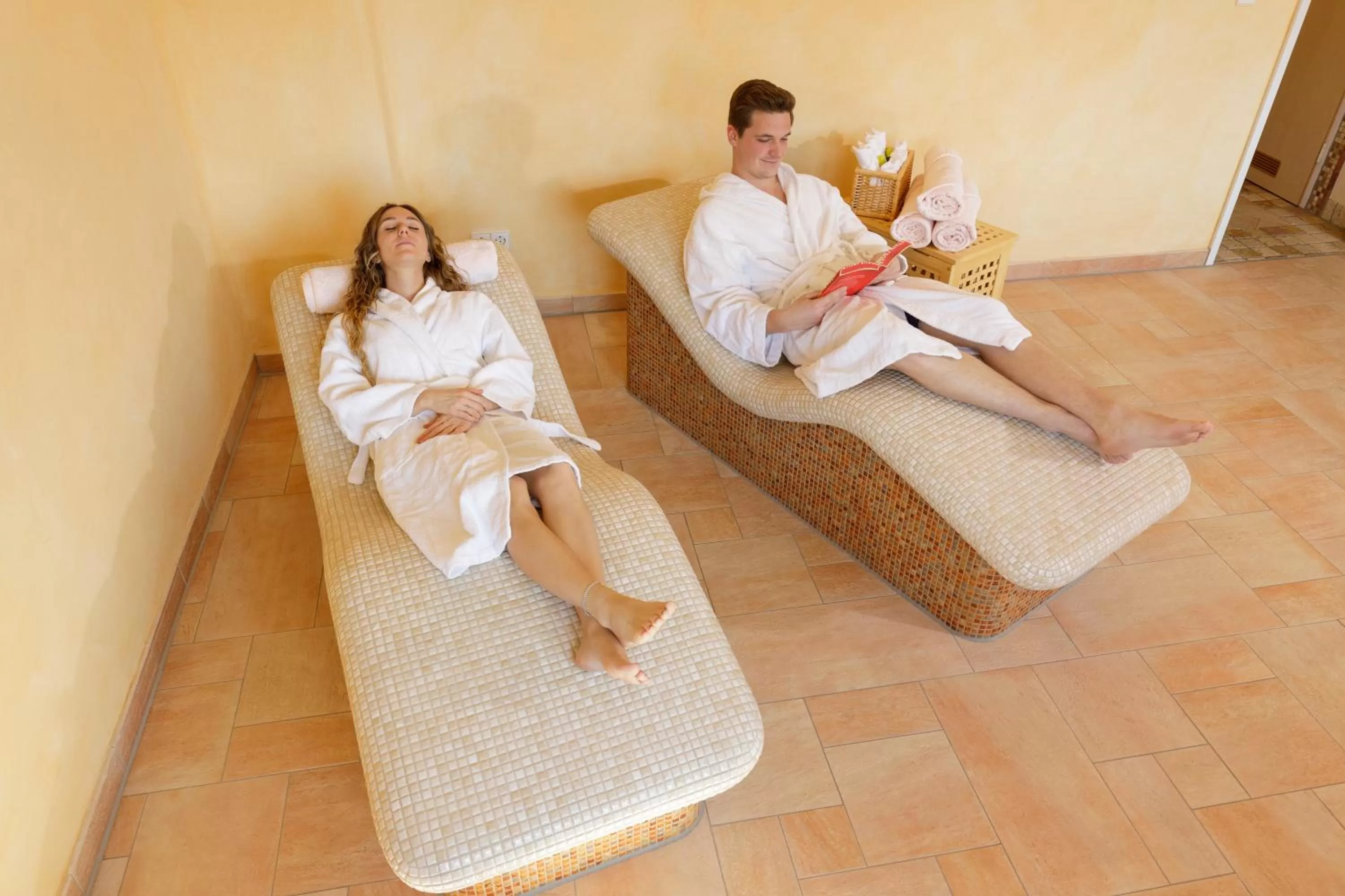 Spa and wellness centre/facilities, Guests in Hotel Rose