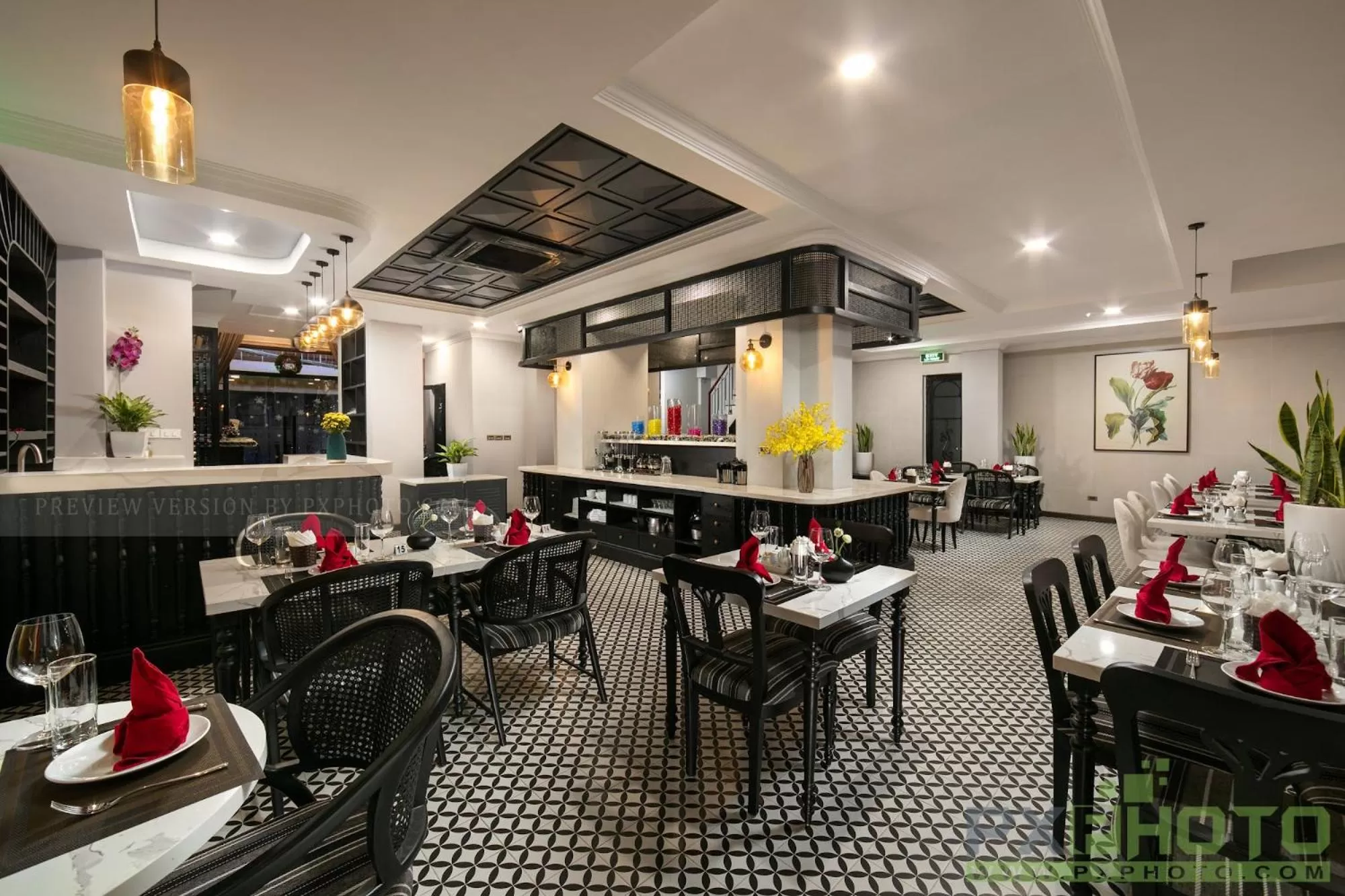 Restaurant/places to eat in Hanoi Paradise Center Hotel & Spa