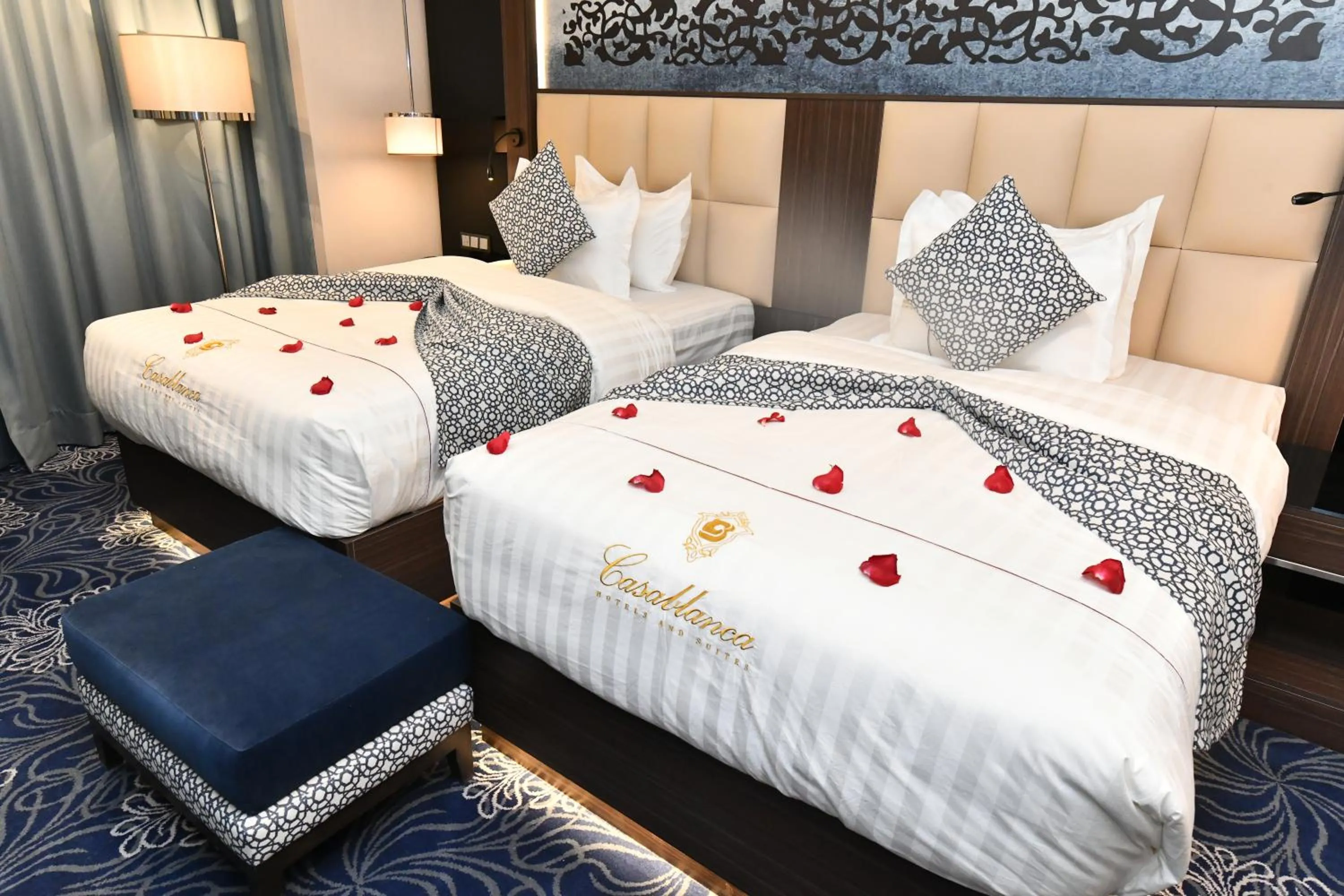 Photo of the whole room, Bed in Casablanca Hotel Jeddah