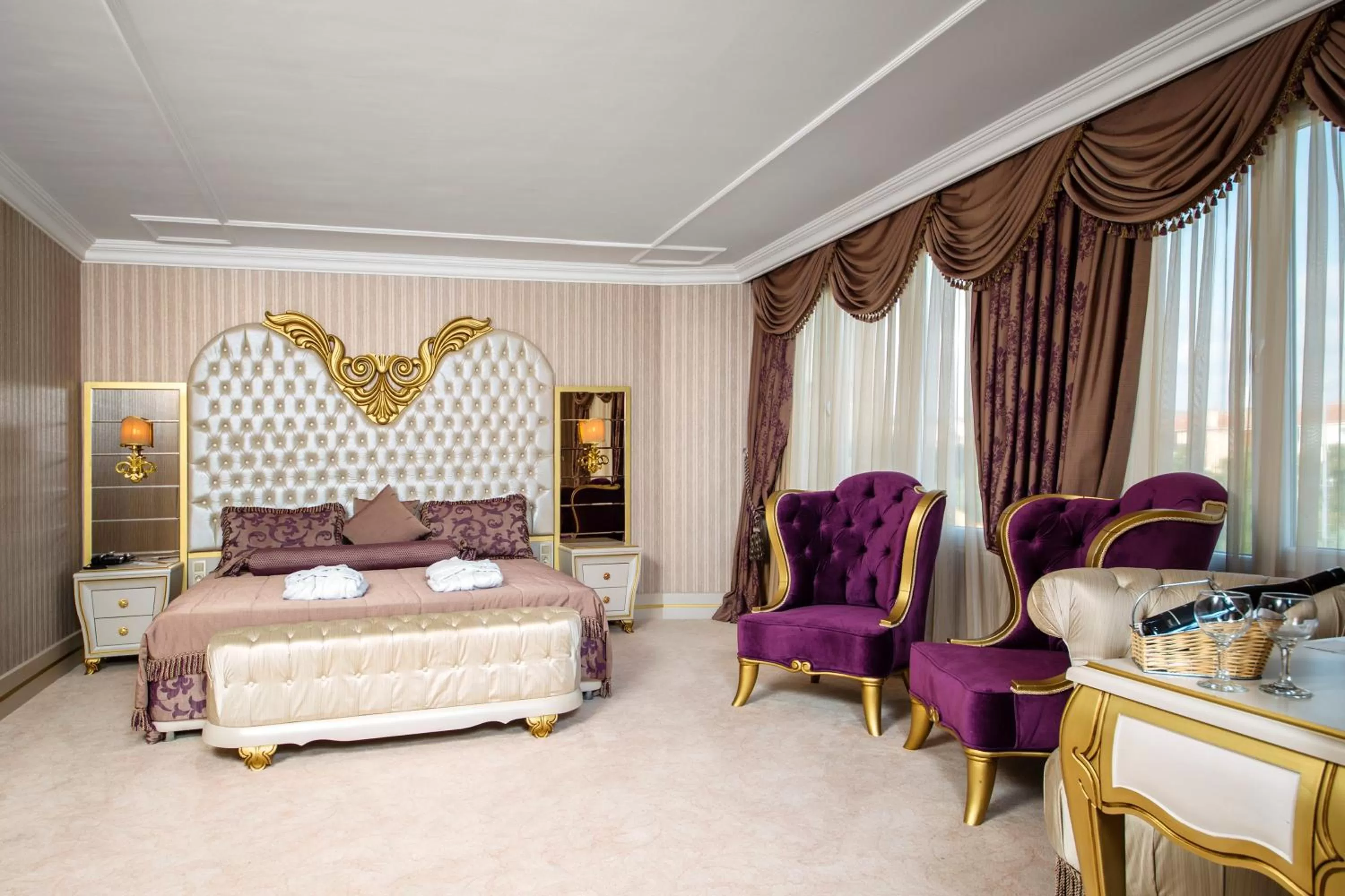 Bed in Kumburgaz Marin Princess Hotel