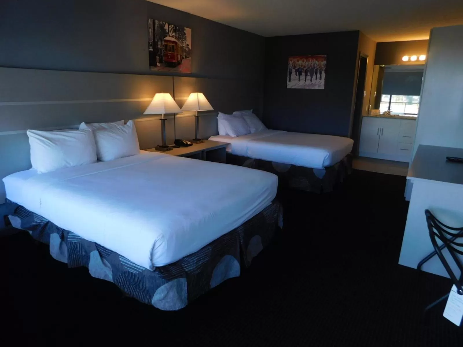 Bed in Ramada by Wyndham New Orleans