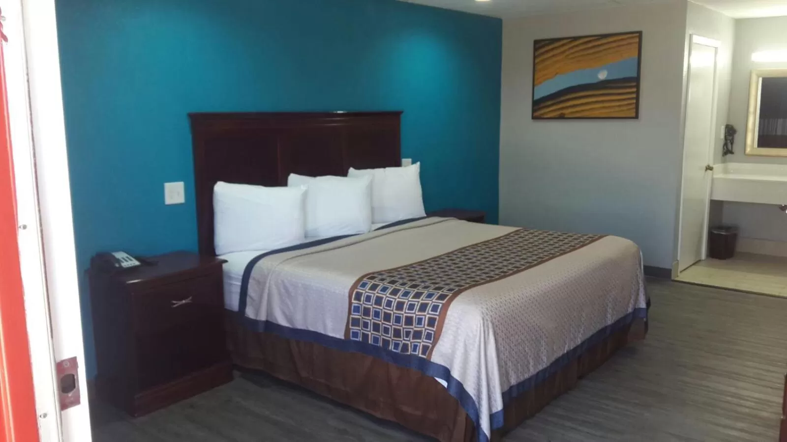 Bedroom, Bed in Paris Inn and Suites