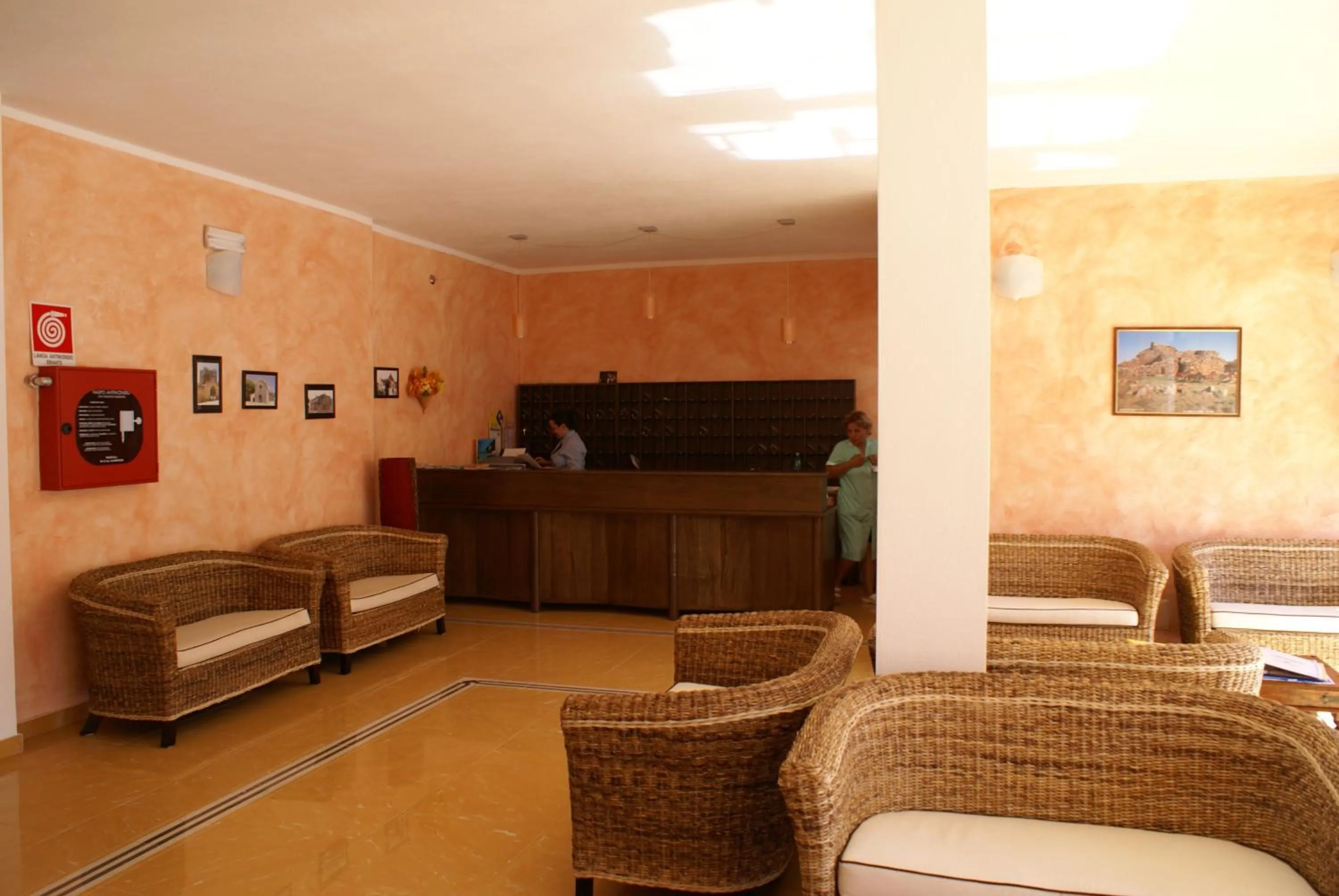 Lobby or reception in Albergo Residenziale Gli Ontani