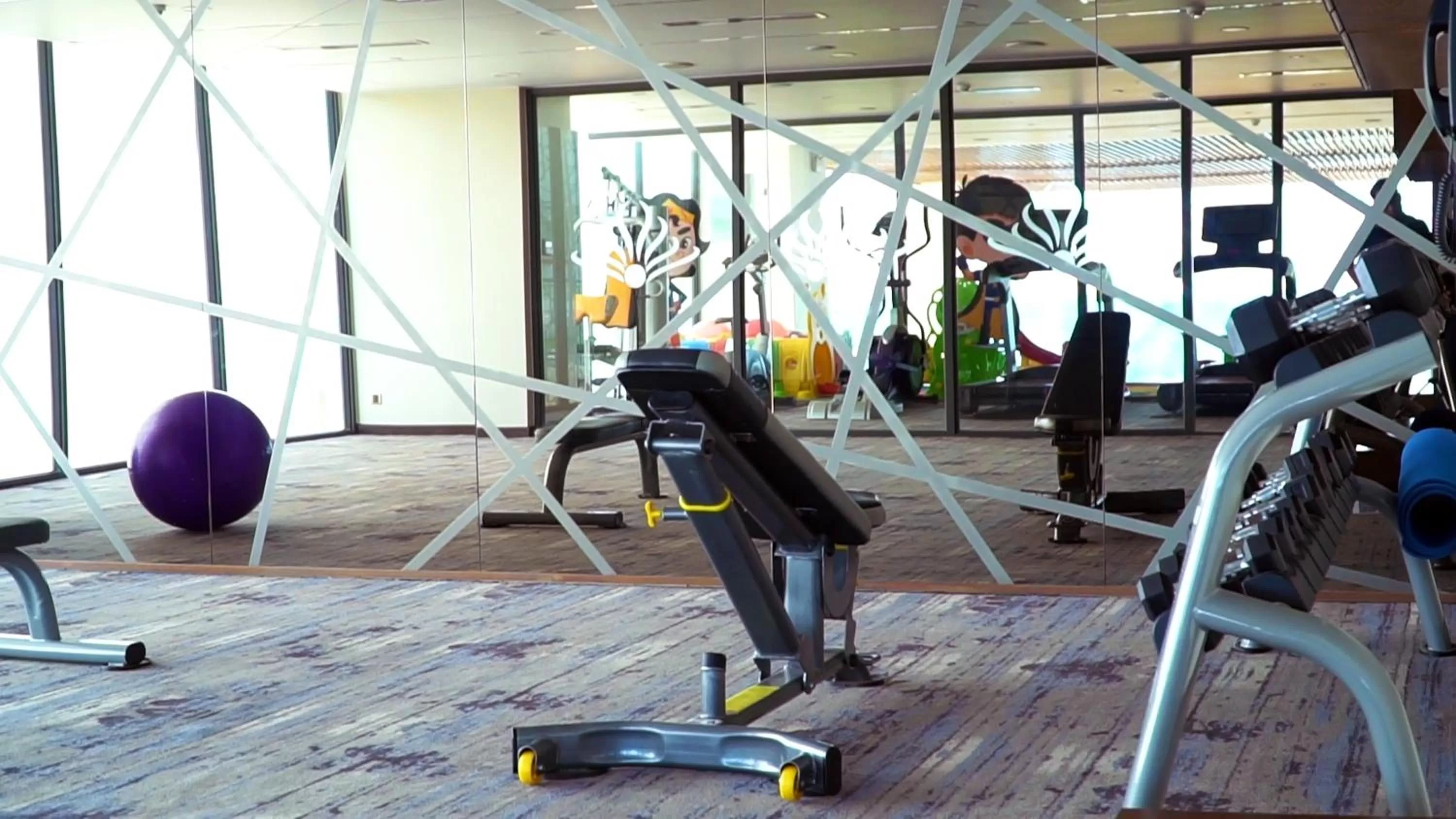 Fitness centre/facilities in Queen Ann Nha Trang Hotel