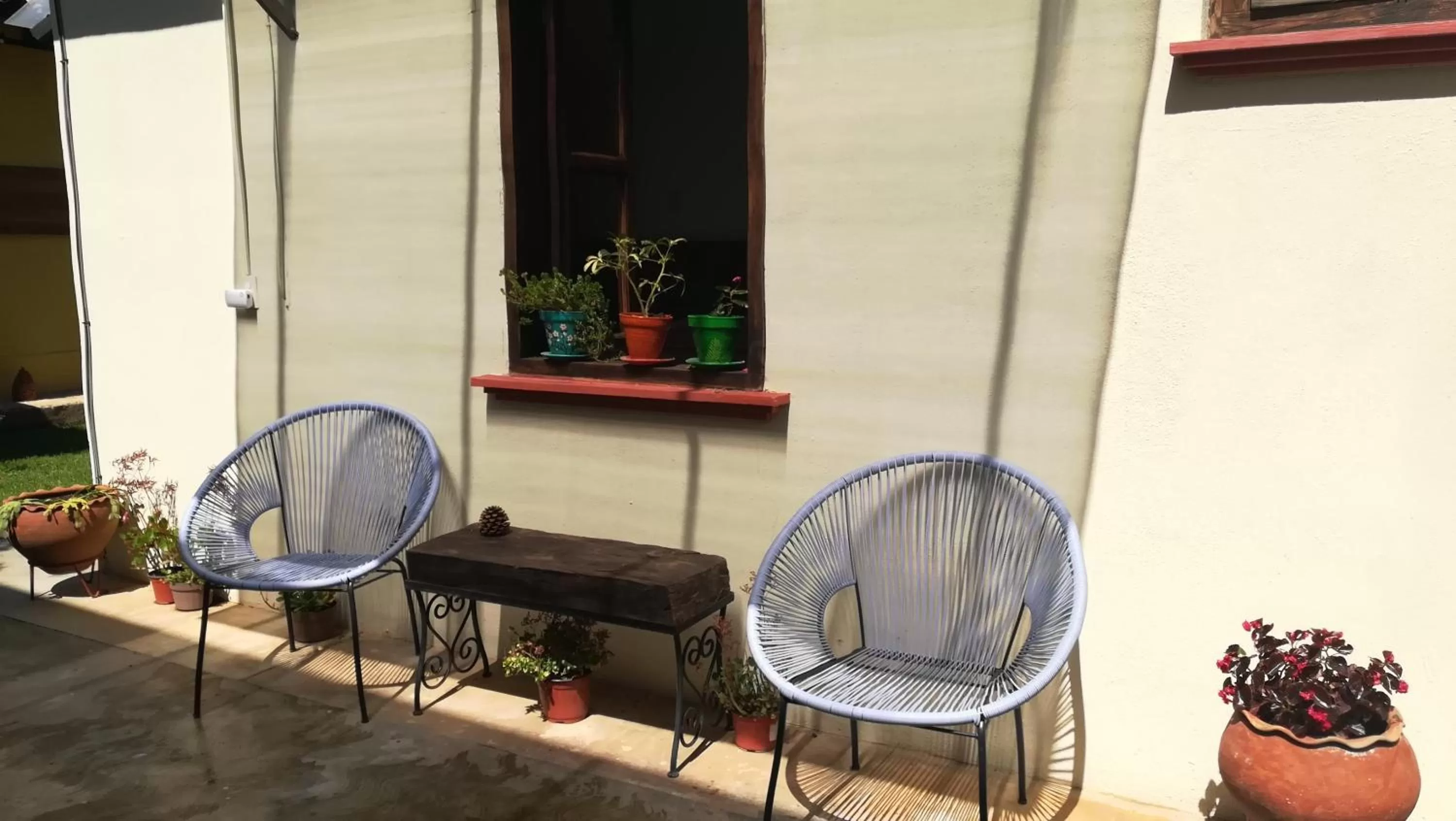 Seating area in Hotel Ocho Barrios