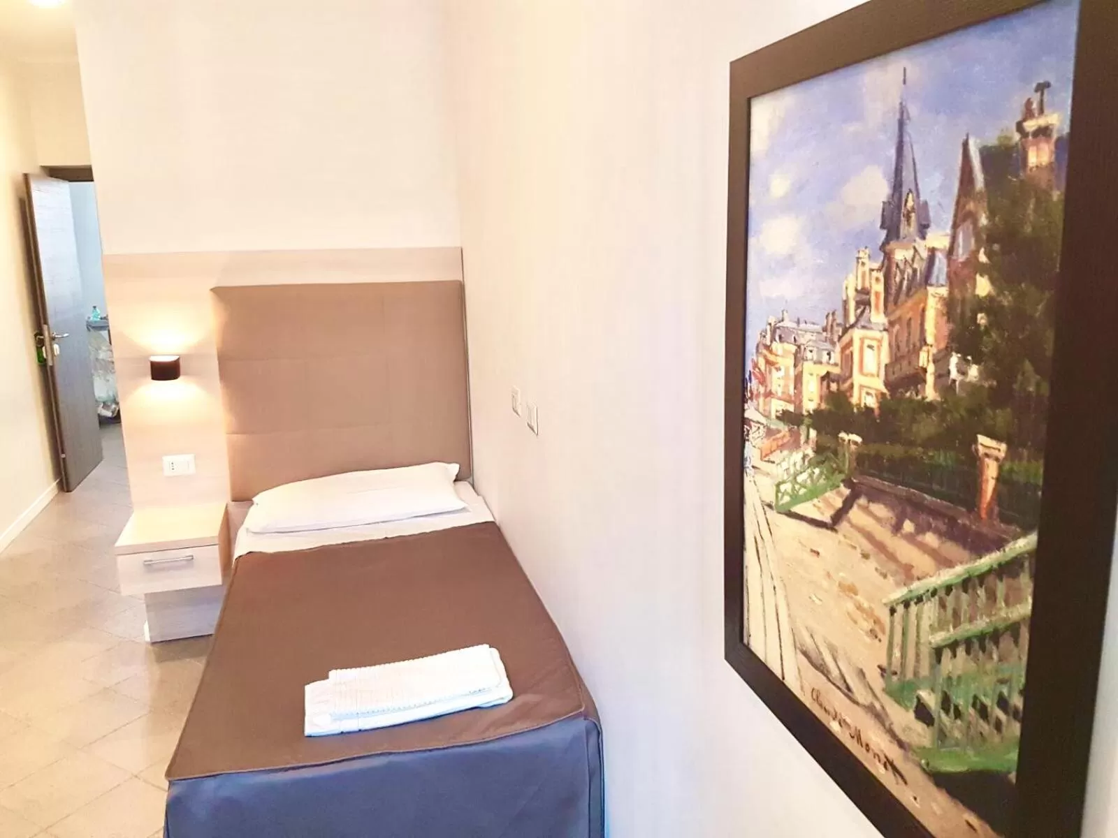 Bed in Academy Hotel