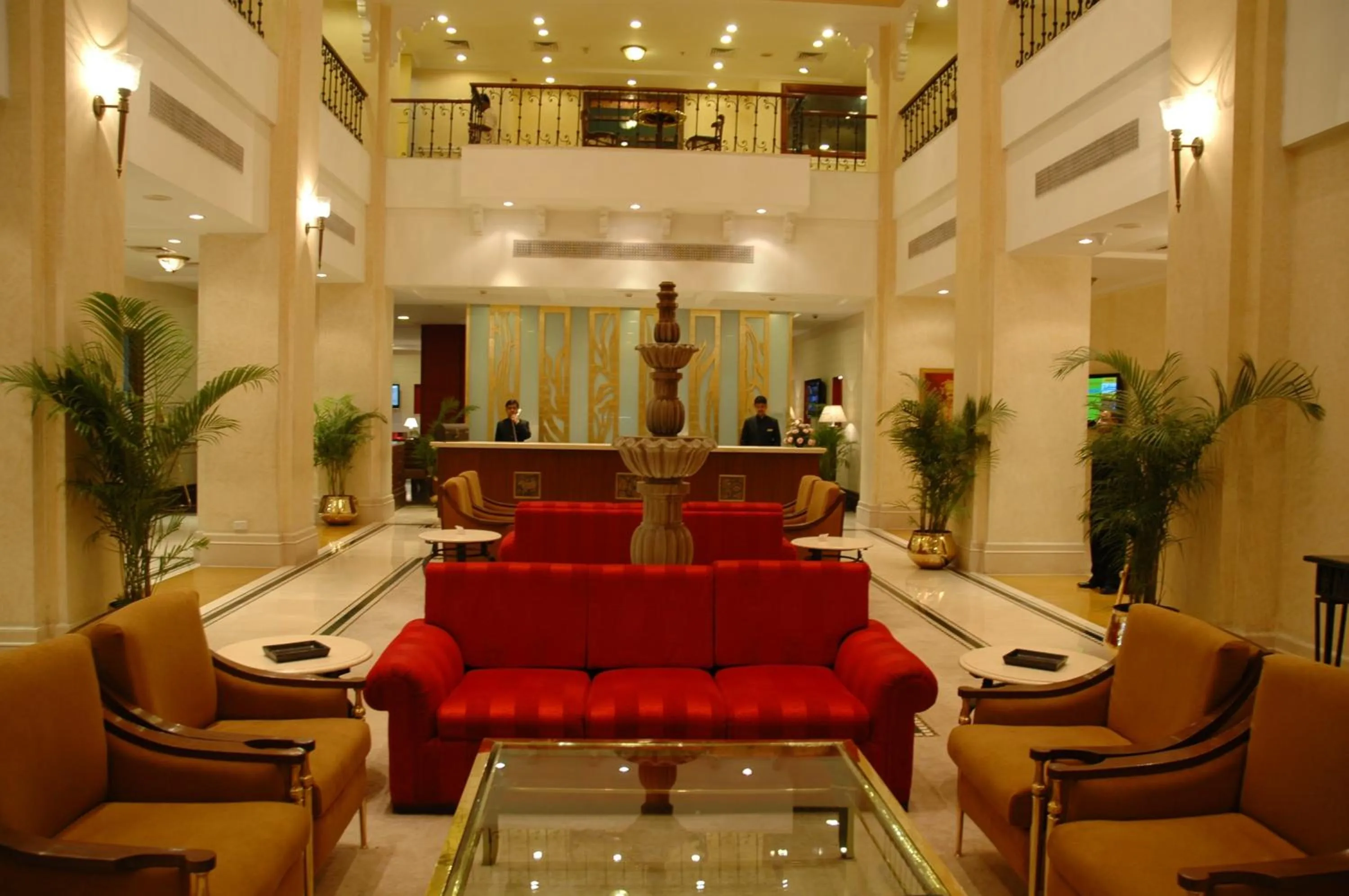 Lobby or reception in Radisson Hotel Varanasi
