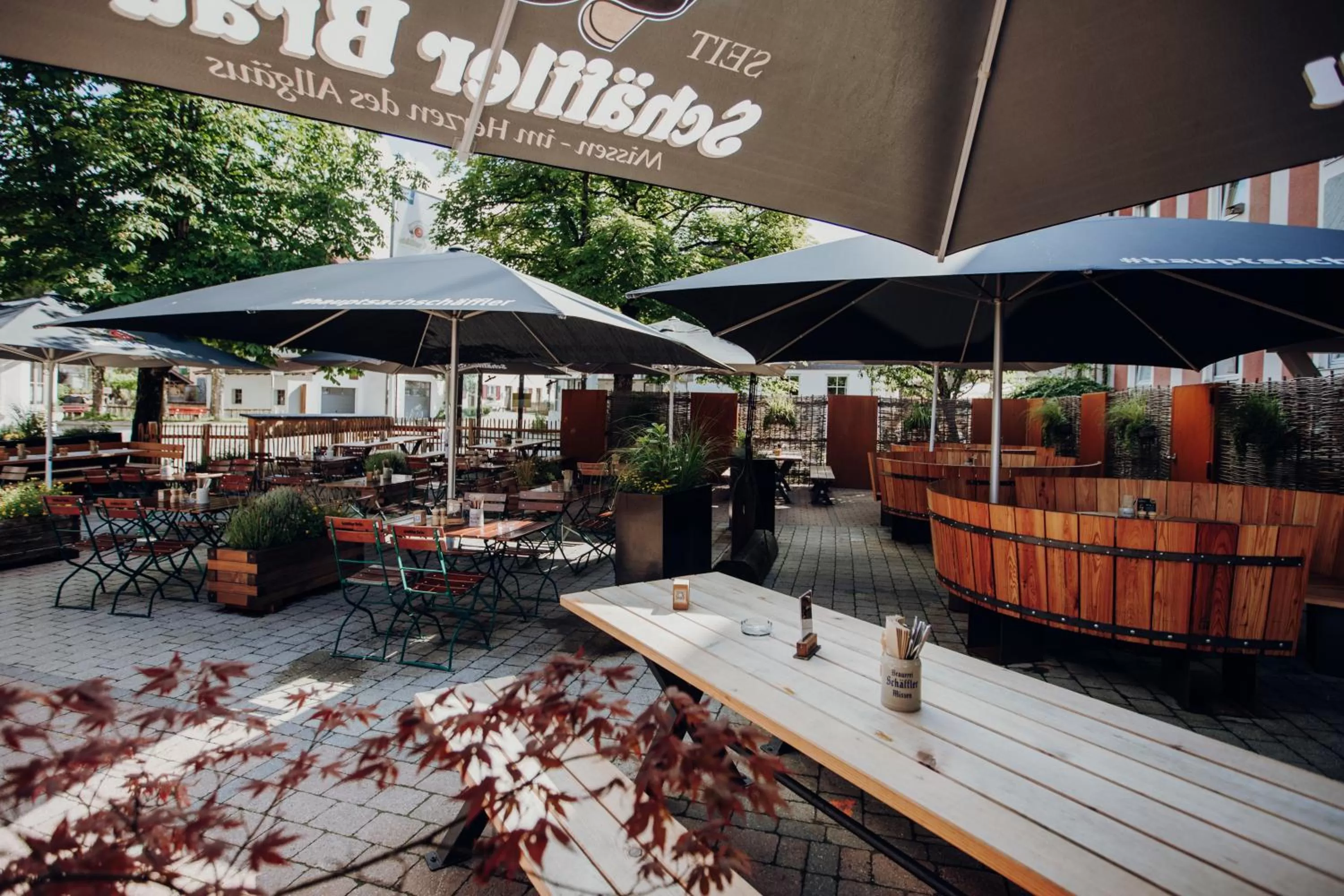 Garden in Brauereigasthof Schäffler