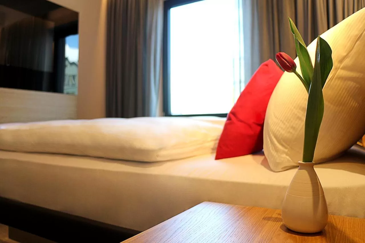 Bed in GINN City and Lounge Ravensburg