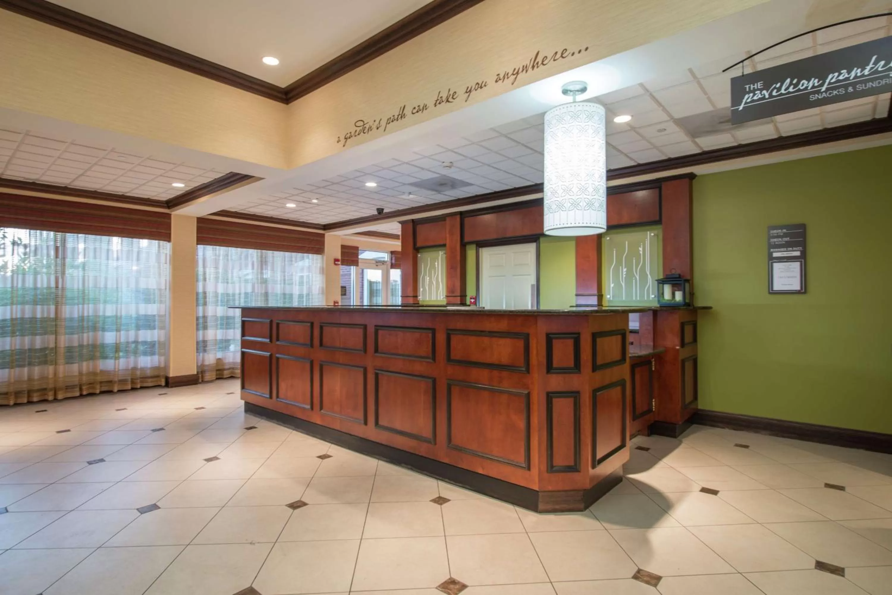 Lobby or reception in Hilton Garden Inn Tupelo