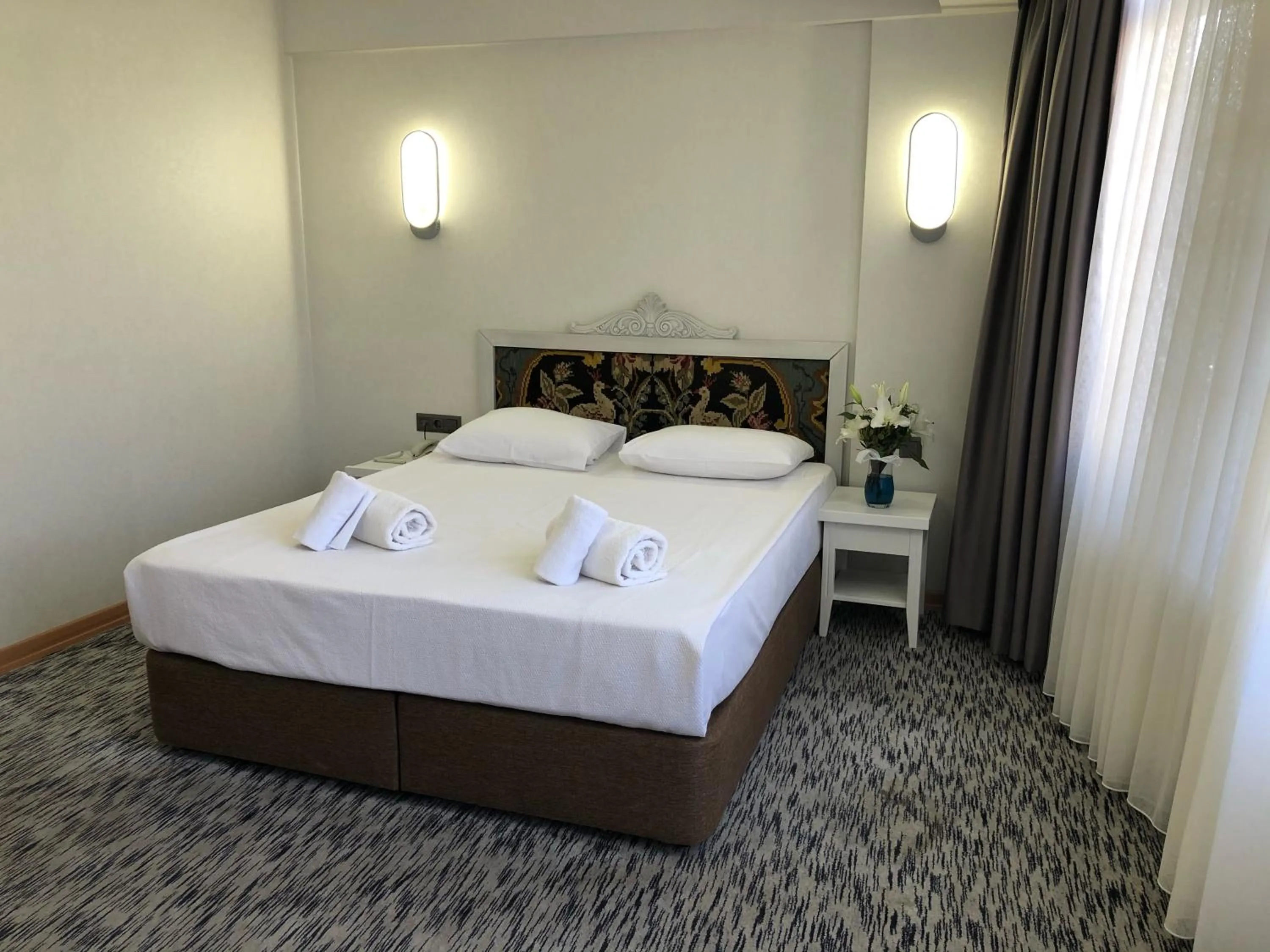 Bed in Turk Art Hotel