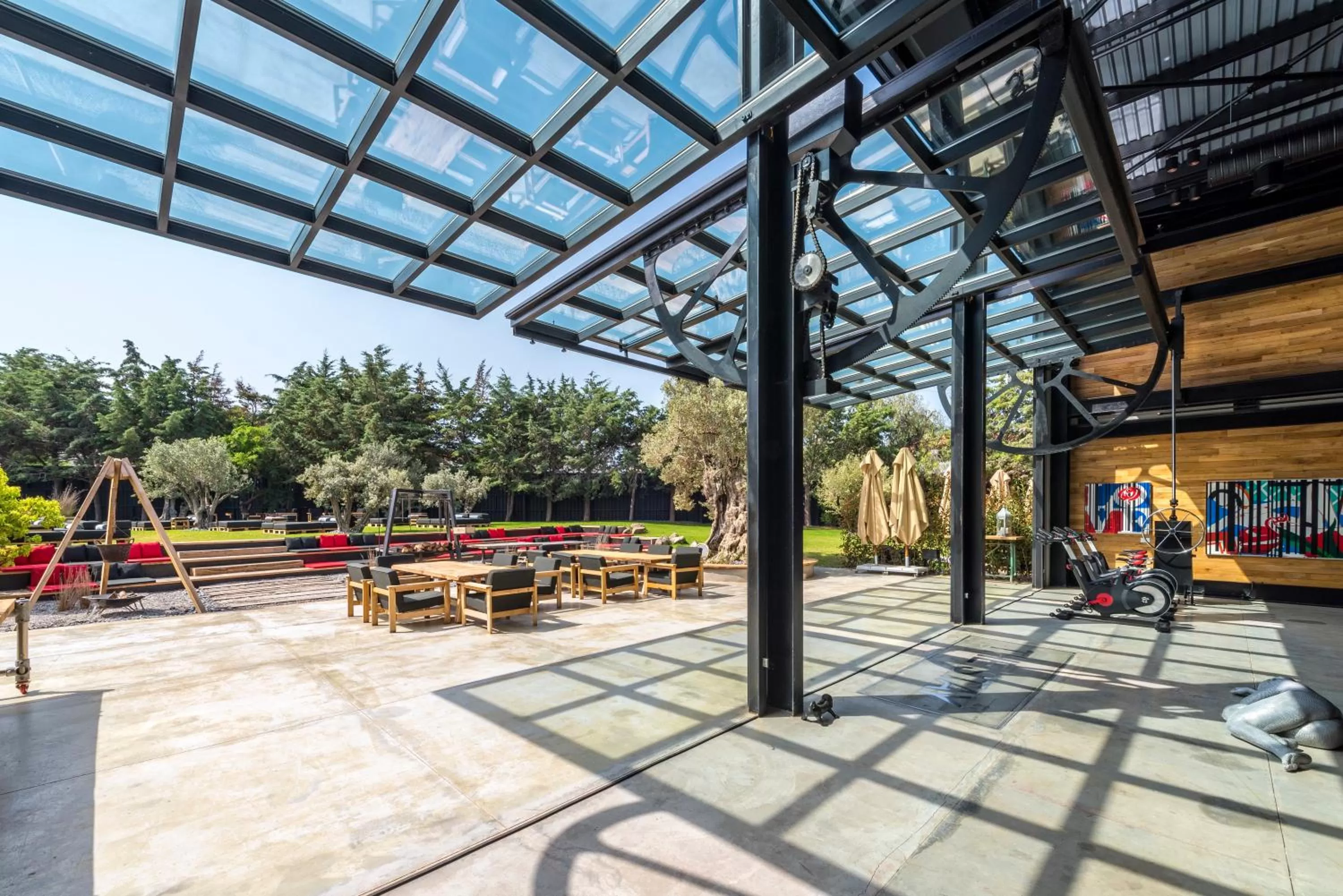 Patio in Warehouse By The Stay