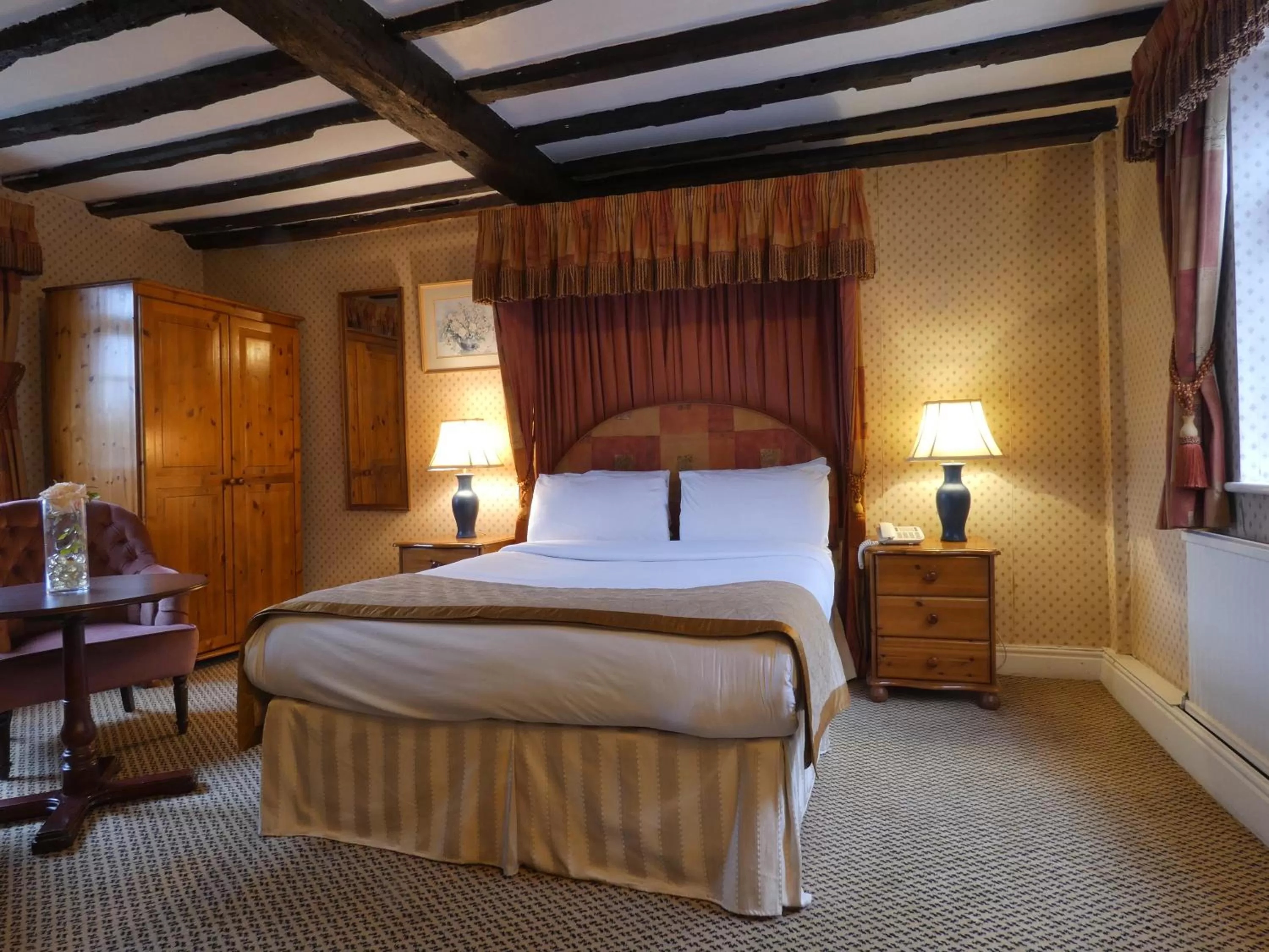 Photo of the whole room, Bed in Marston Farm Hotel