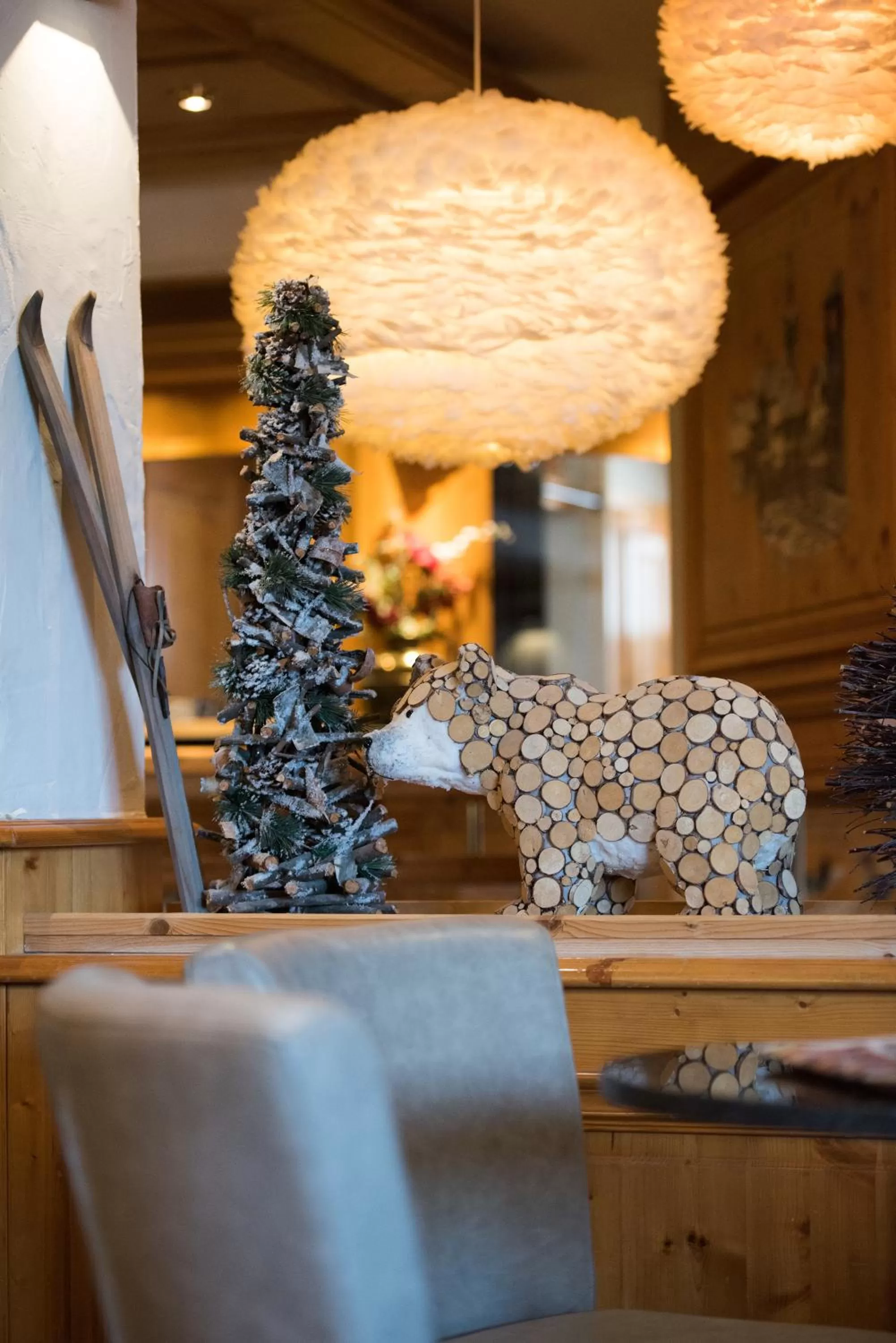 Communal lounge/ TV room in Hotel le Petit Dru