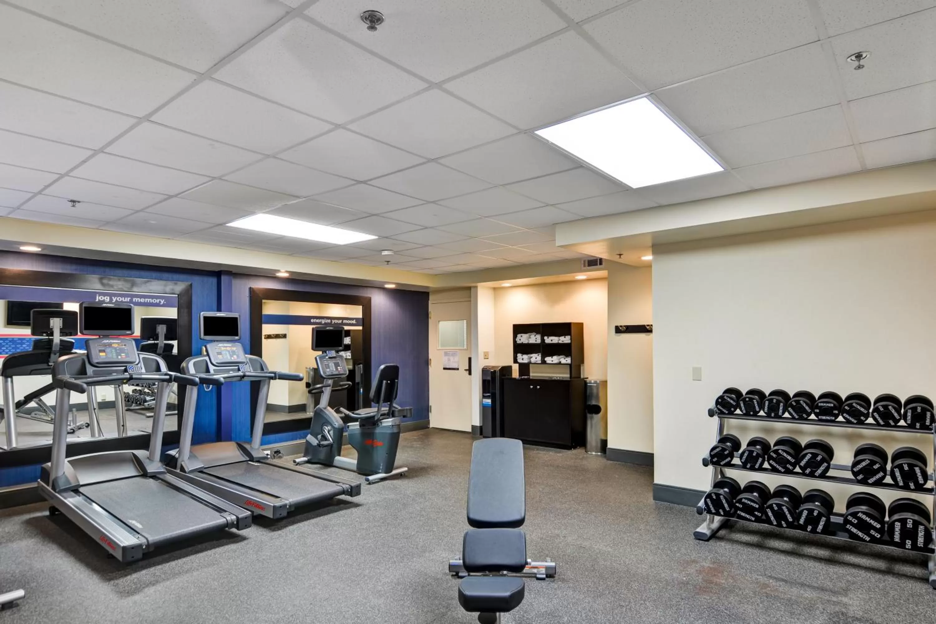 Fitness centre/facilities in Hampton Inn Columbia-I-26 Airport