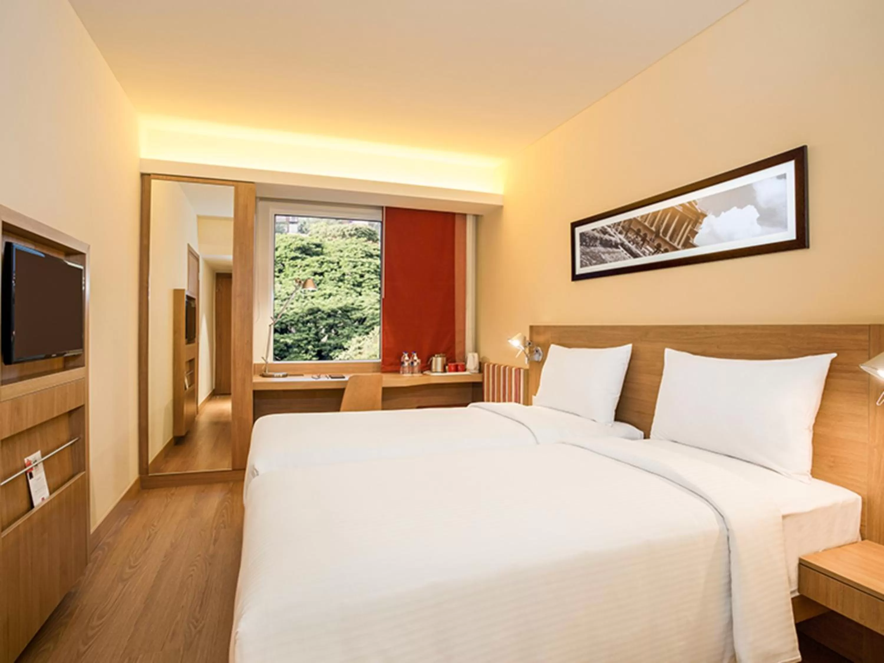 Bed in ibis Hyderabad Hitec City - An Accor Brand