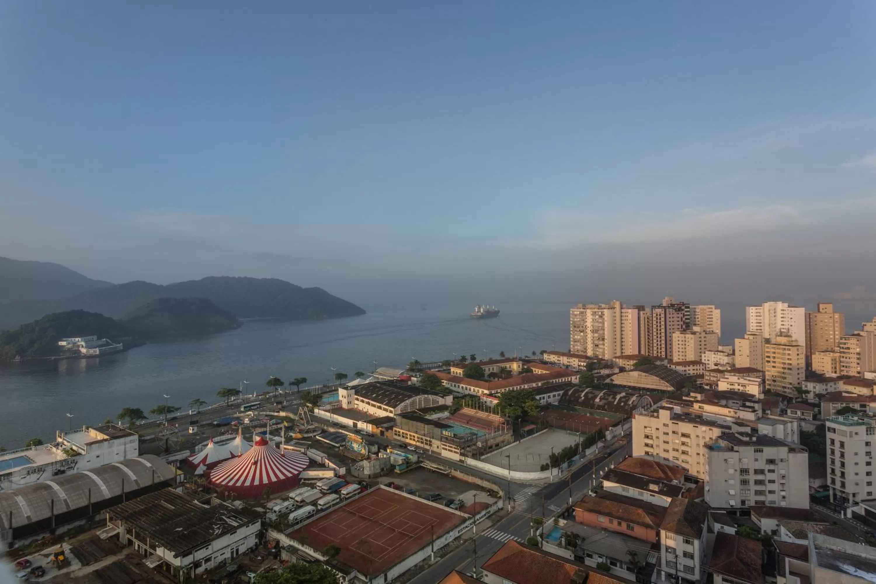 Bird's eye view in Comfort Hotel Santos