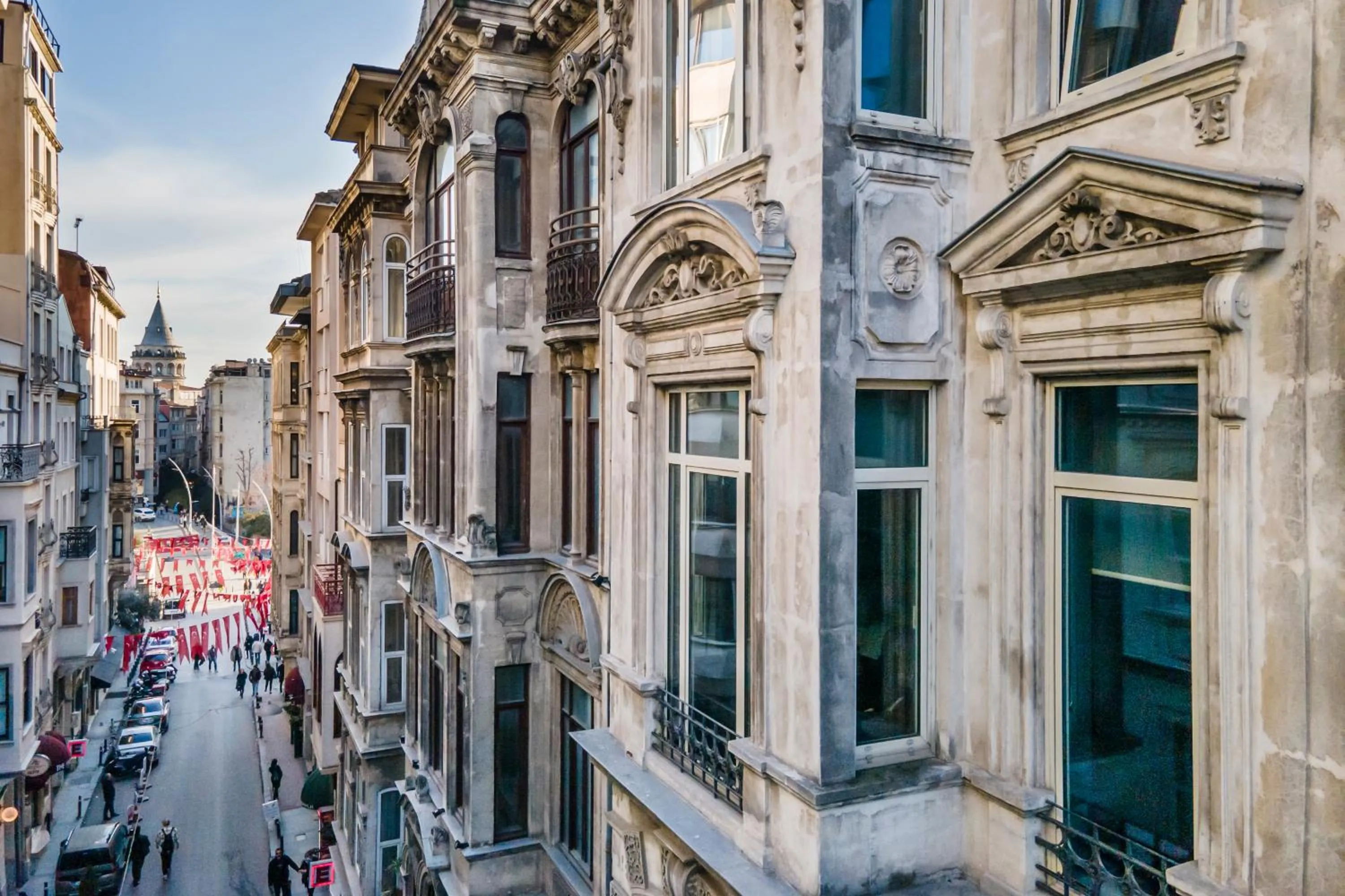 Property building in Ansen Hotel and Suites