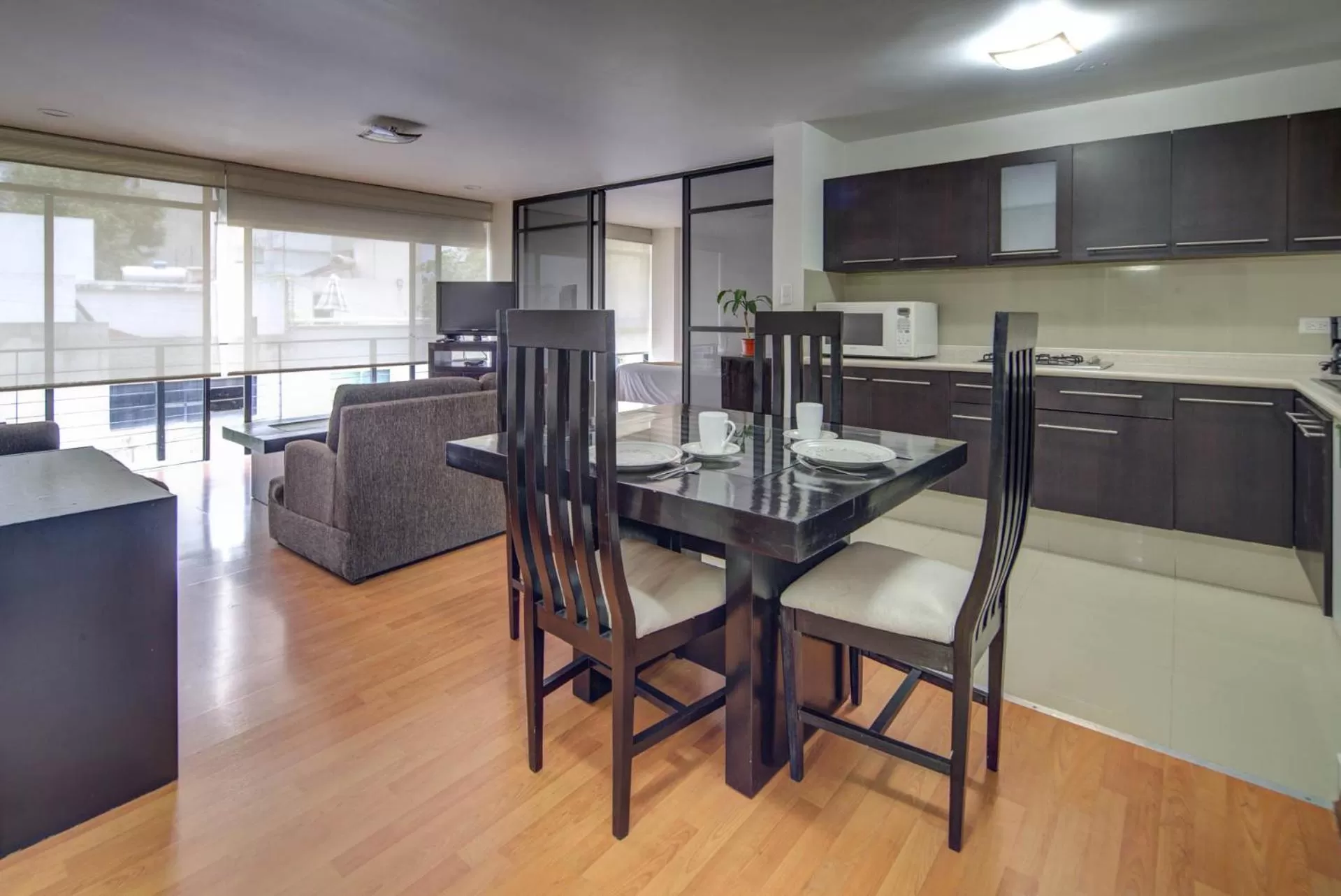 Kitchen or kitchenette in Grupo Kings Suites -Platon 436