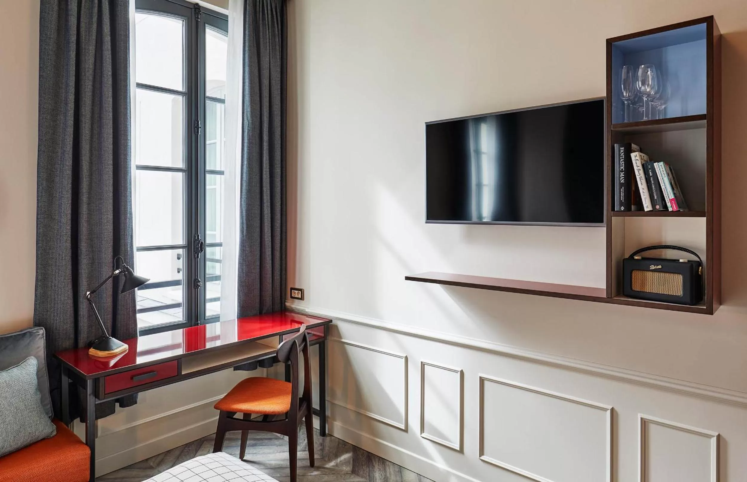 Seating area in The Hoxton, Paris