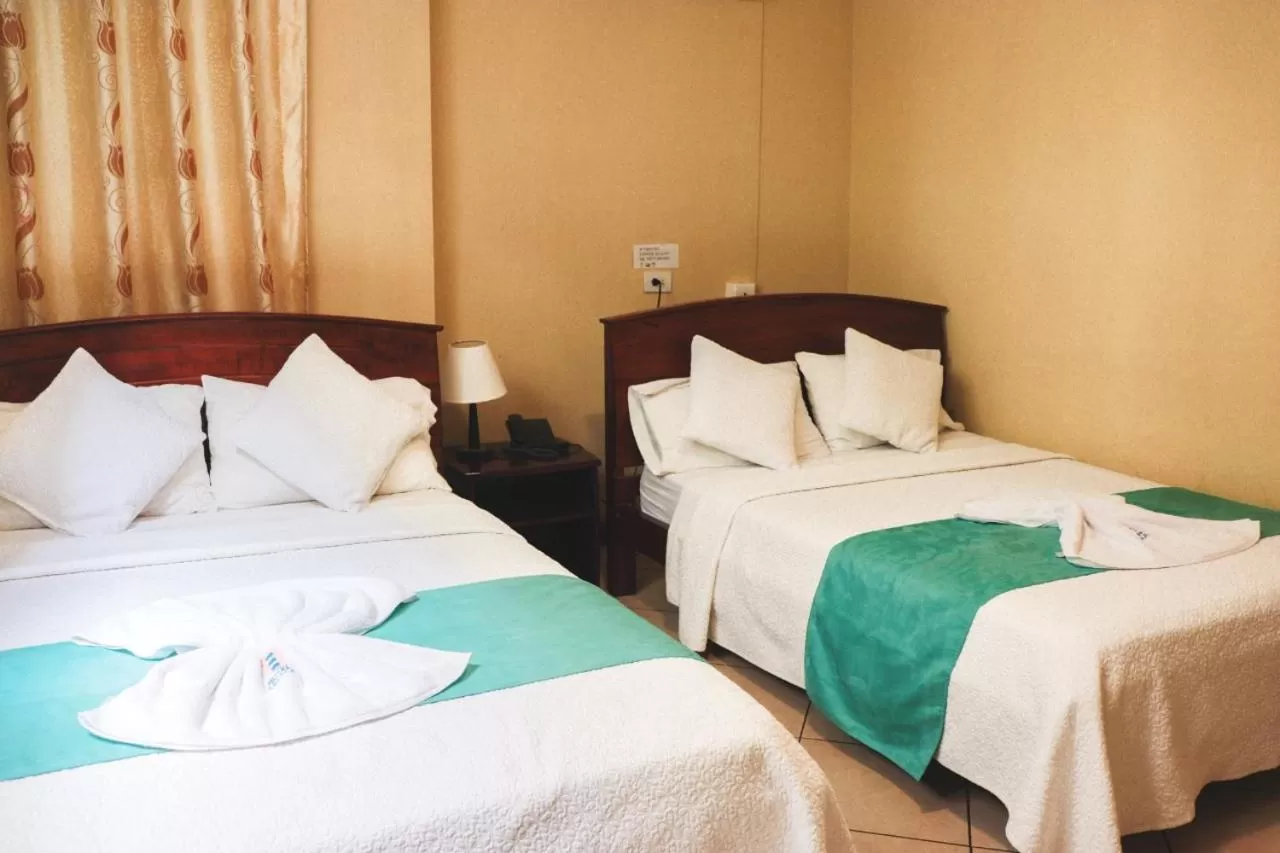 Bed in Hostal Carliza