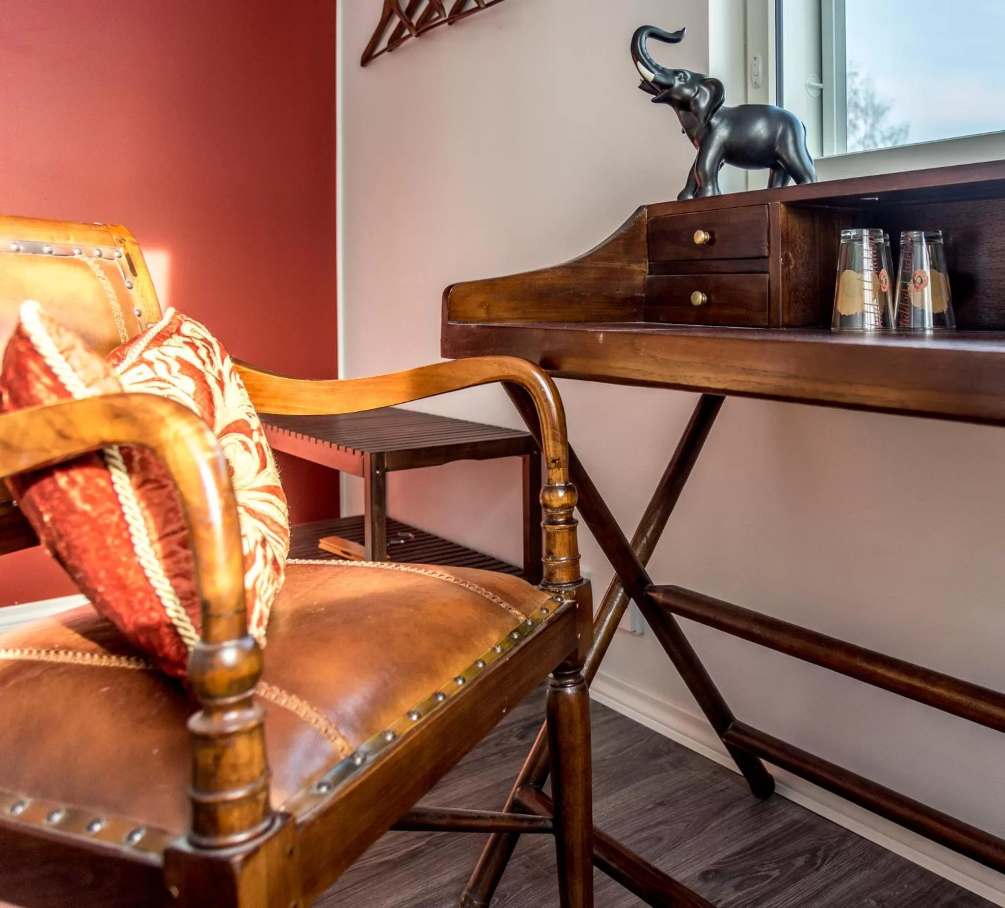 Decorative detail in Villa Jokivarsi Bed & Breakfast