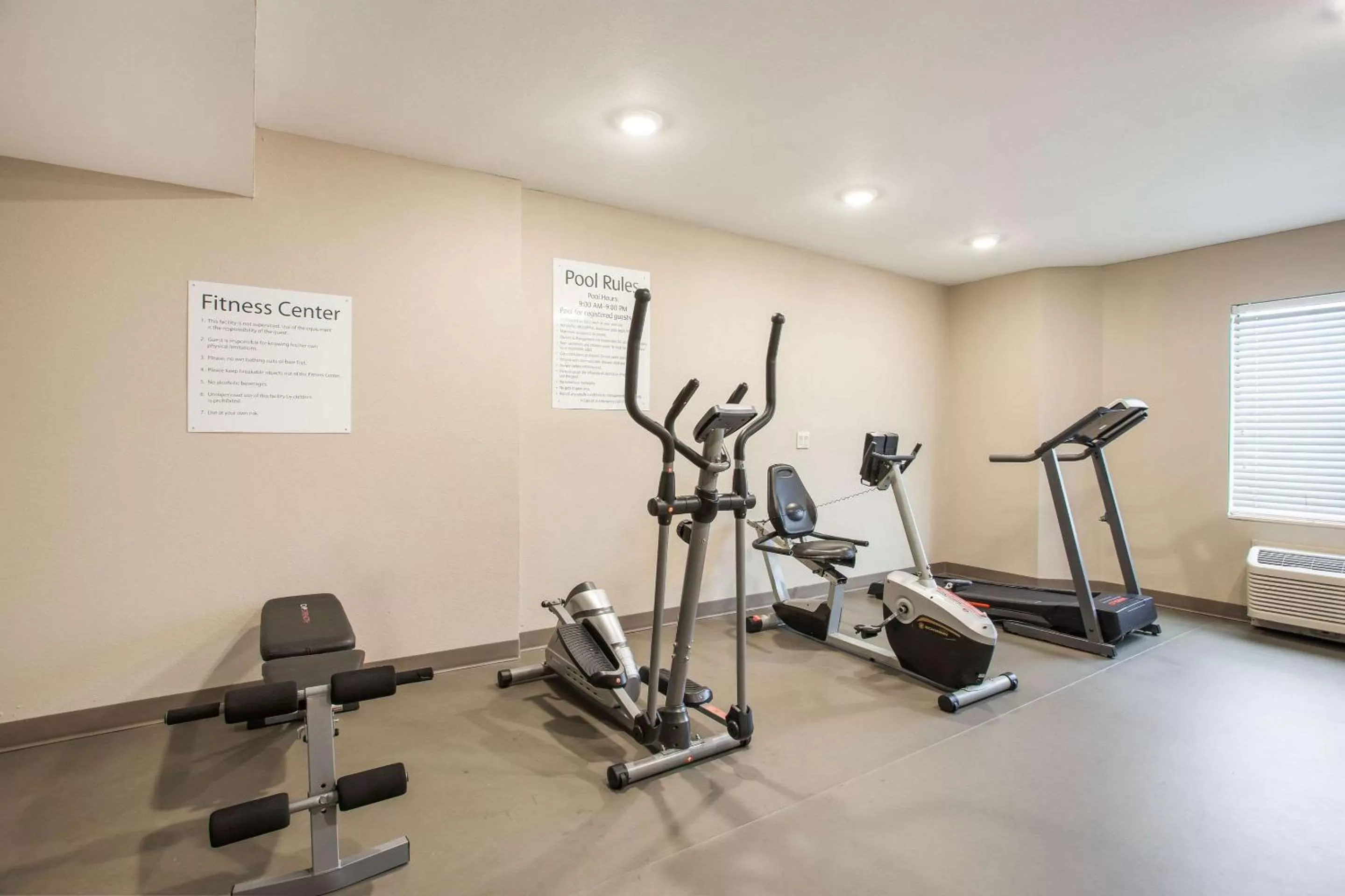 Fitness centre/facilities in Sleep Inn Kansas City International Airport