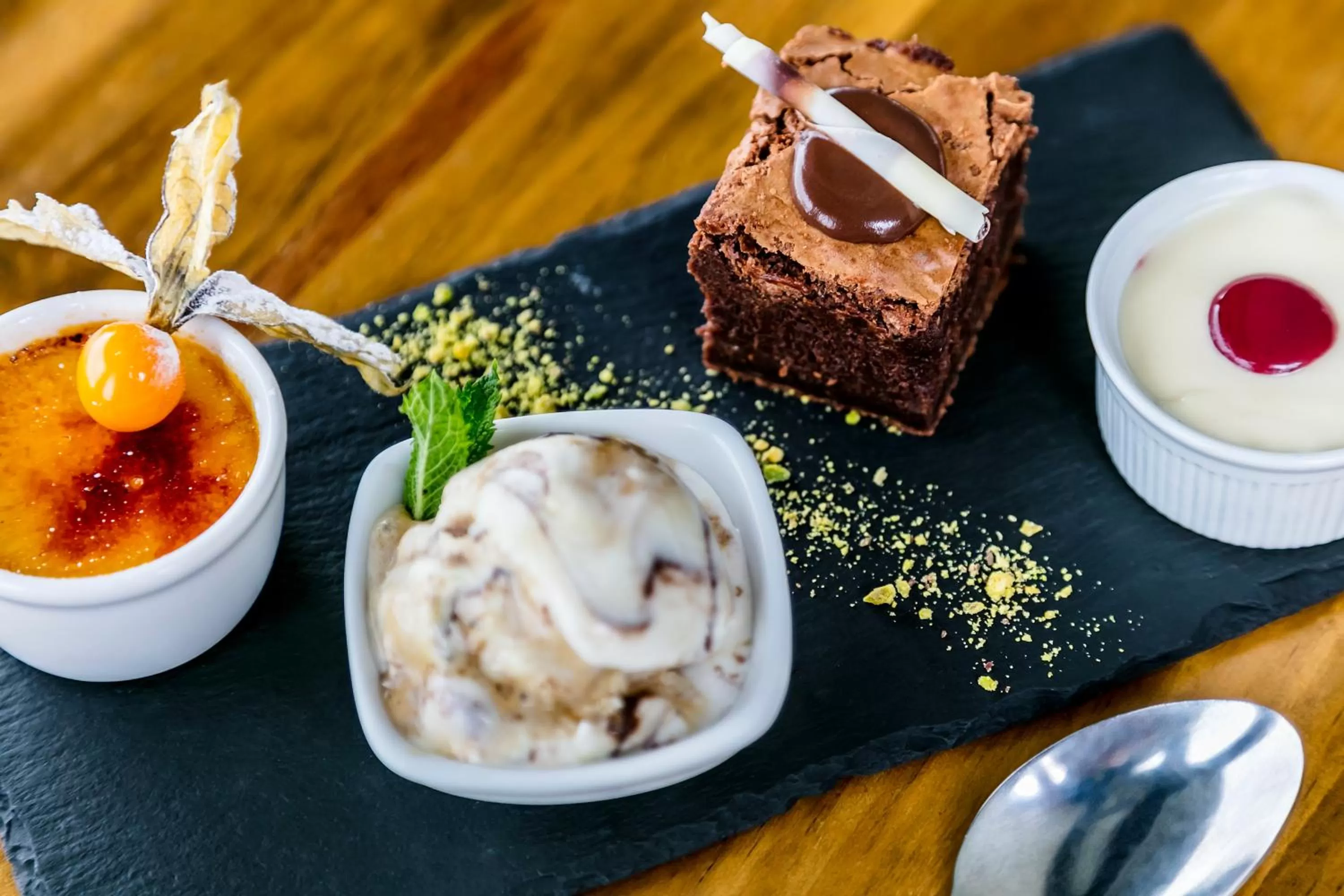 Food and drinks in The Lodge @ Carus Green